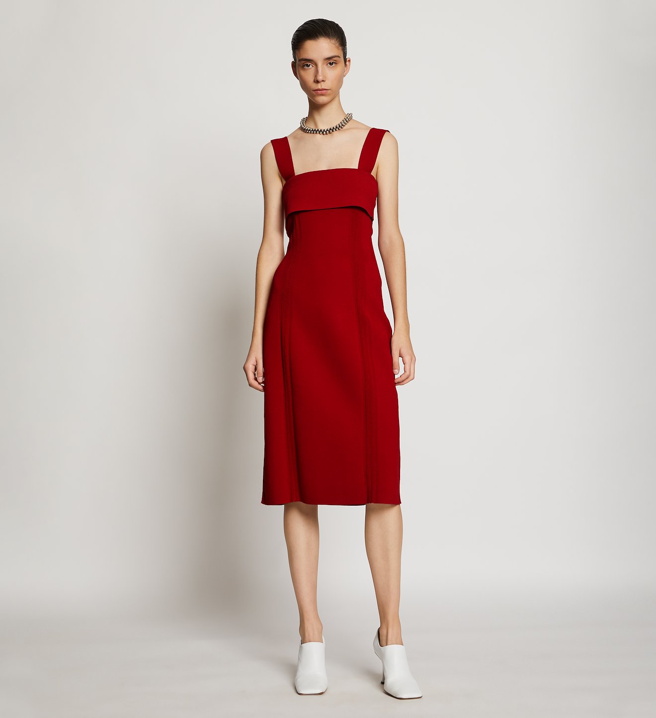 Compact Knit Tank Dress