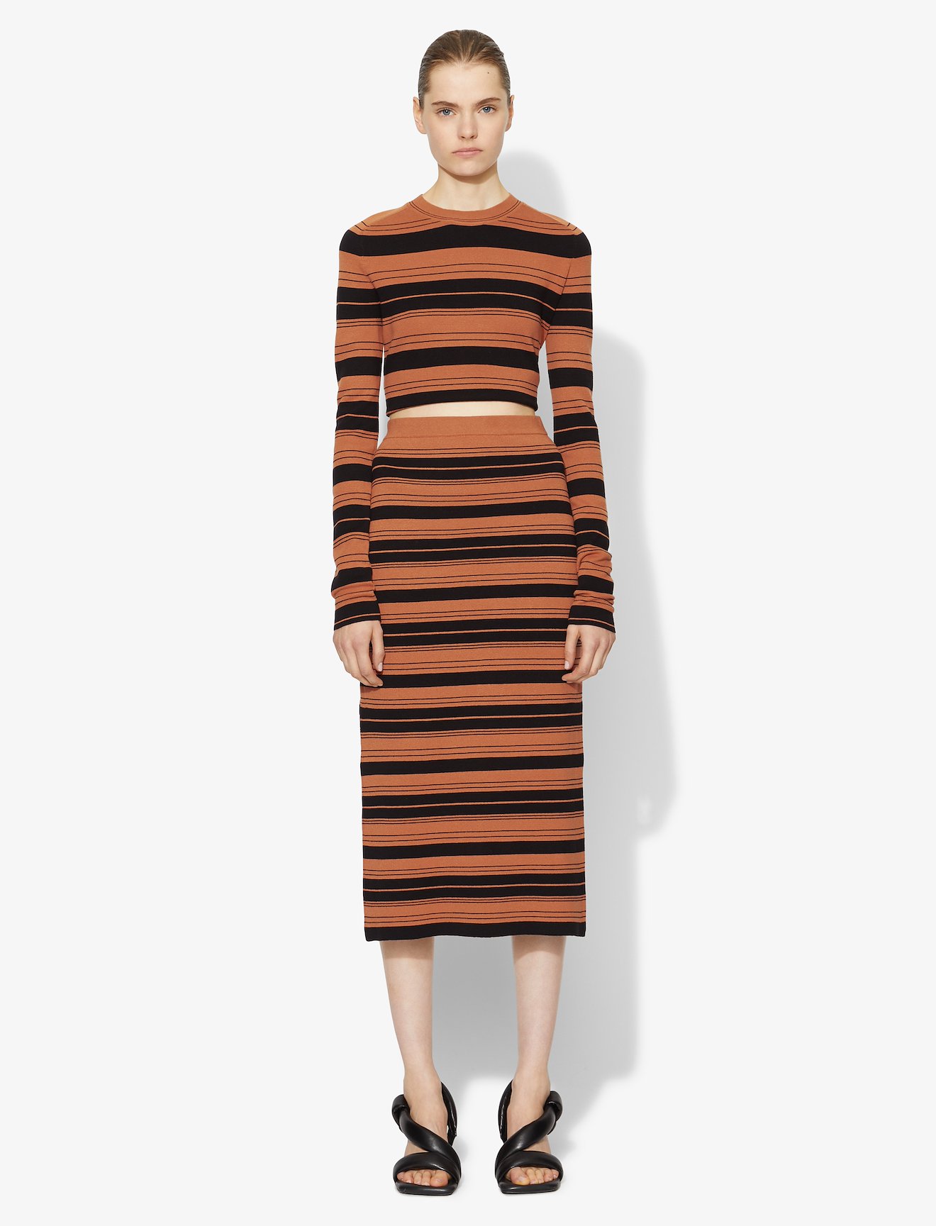 Compact Stripe Skirt #1