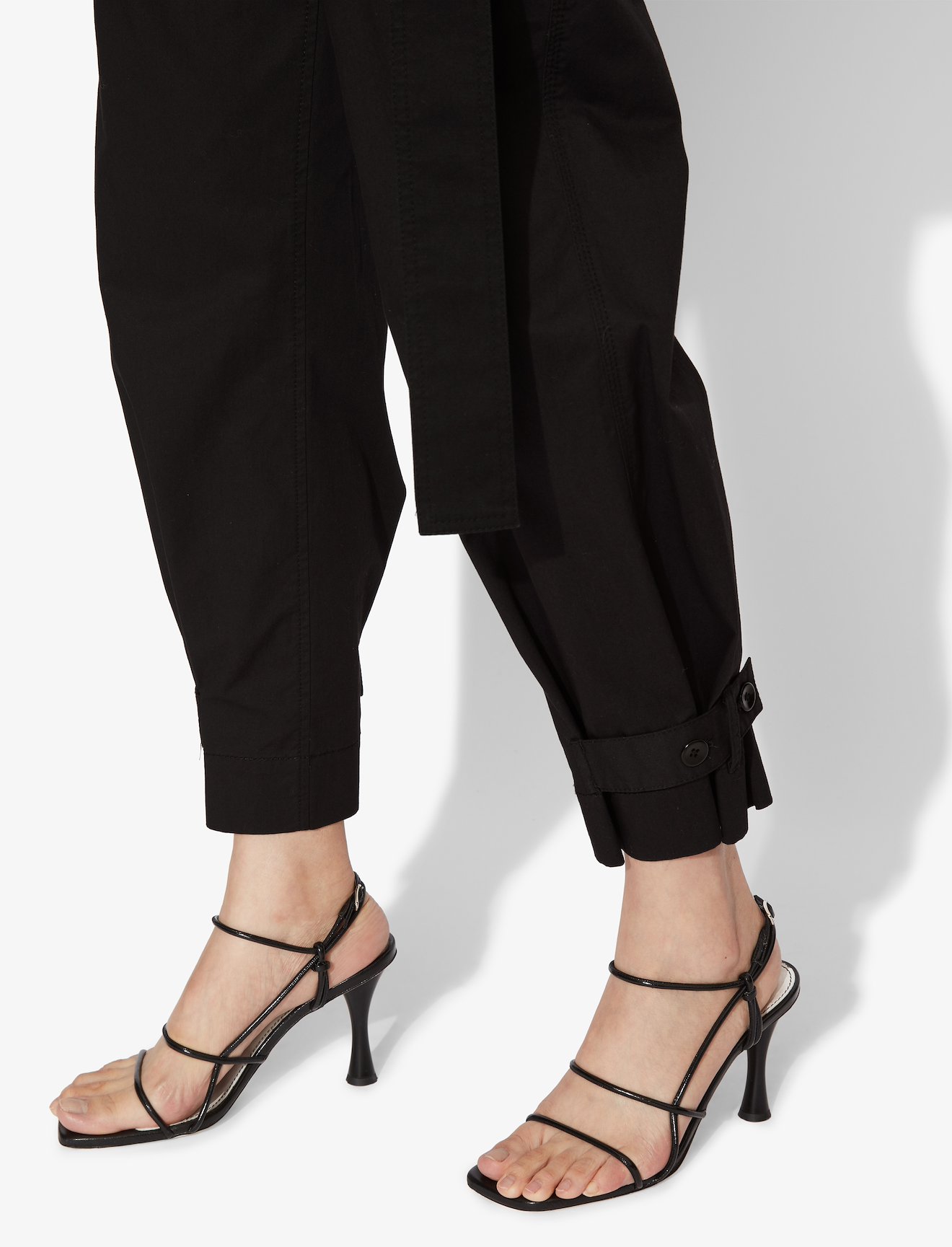 Cotton Belted Pants #3