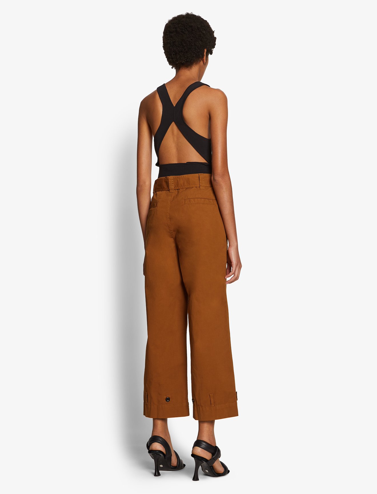 Cotton Belted Pants #2