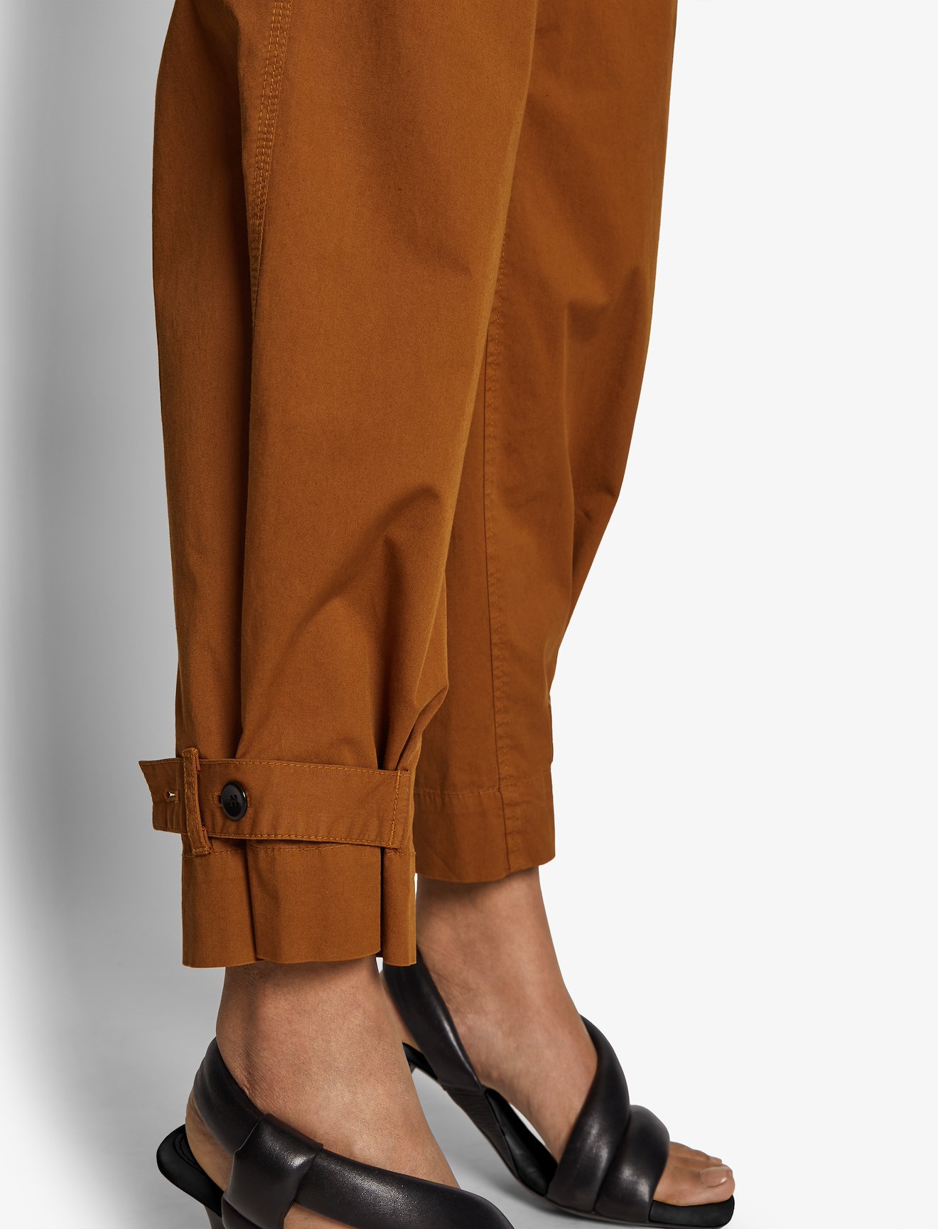 Cotton Belted Pants #3