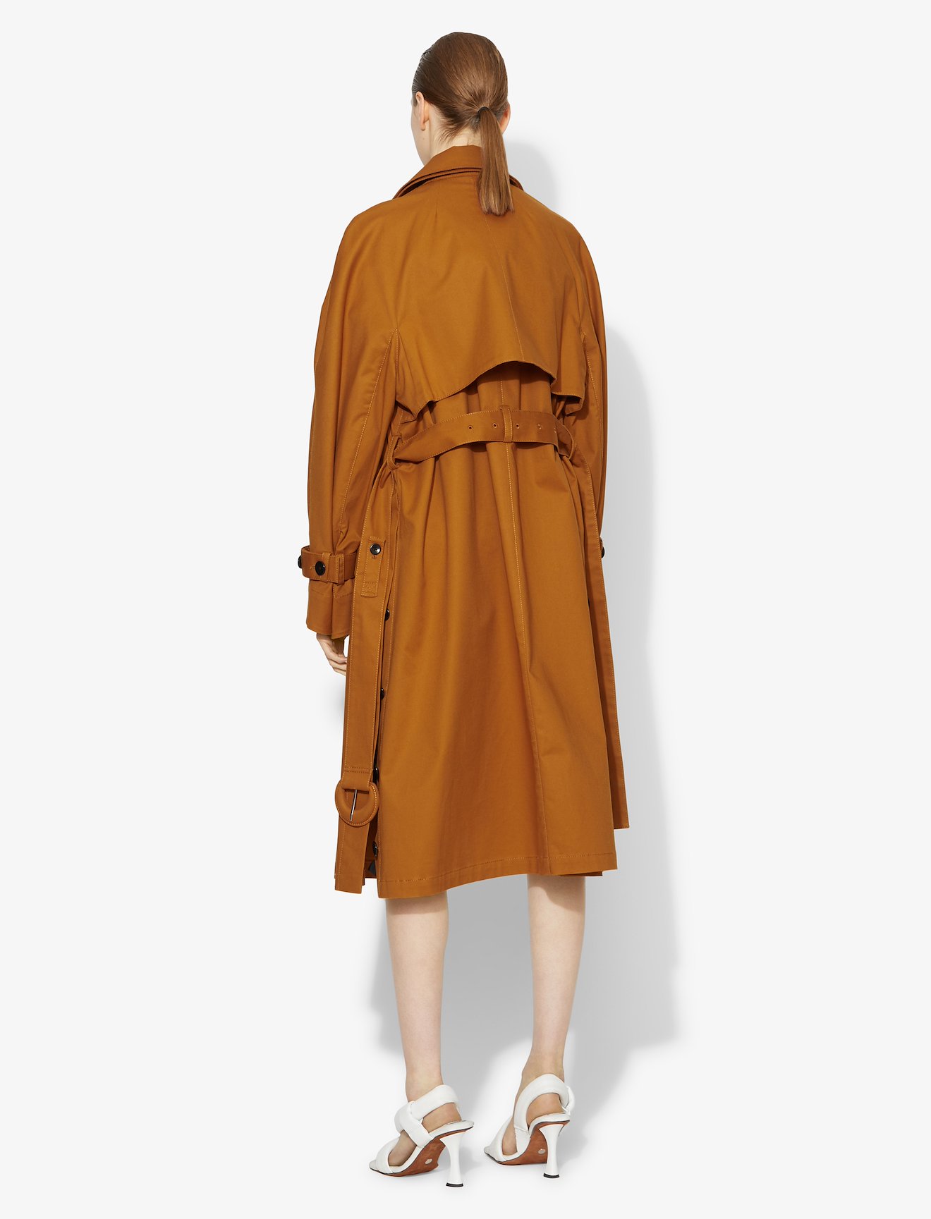 Cotton Belted Trench Coat #2