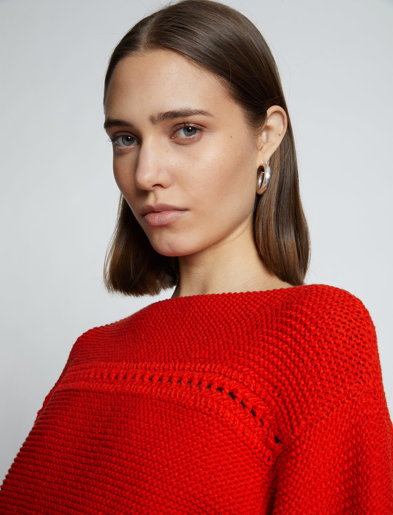 Cotton Boatneck Sweater #4