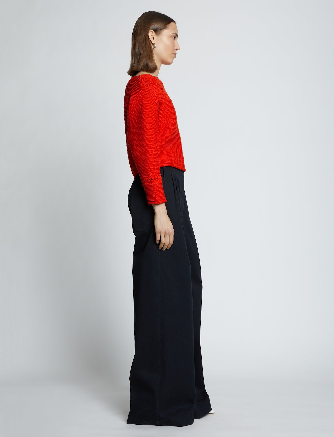 Cotton Boatneck Sweater #2