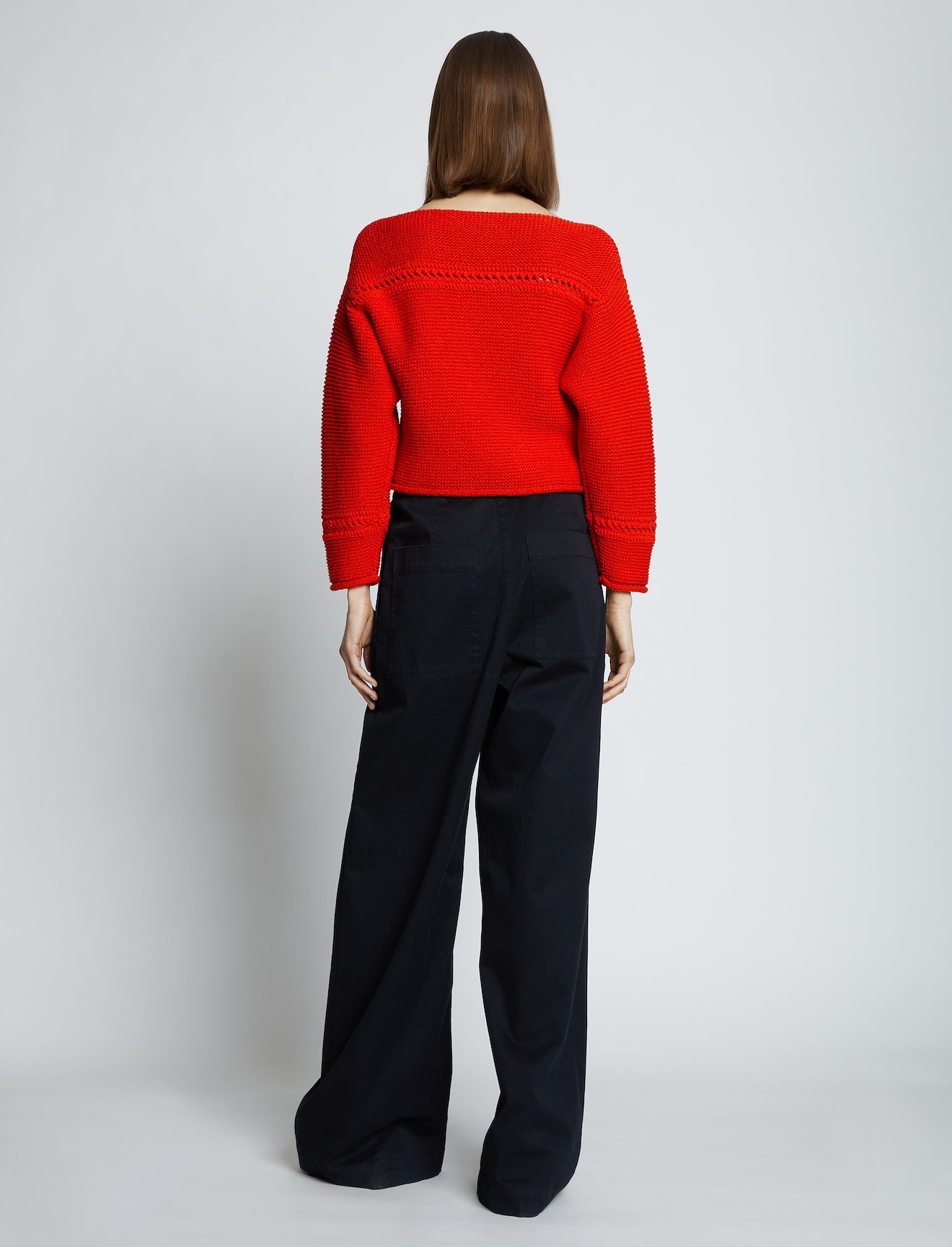 Cotton Boatneck Sweater #3