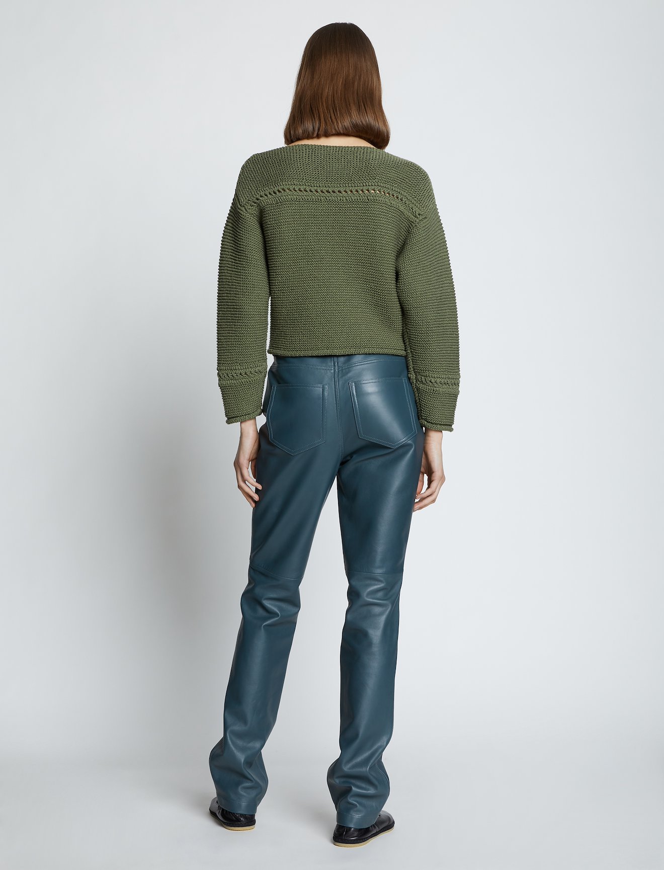 Cotton Boatneck Sweater #3