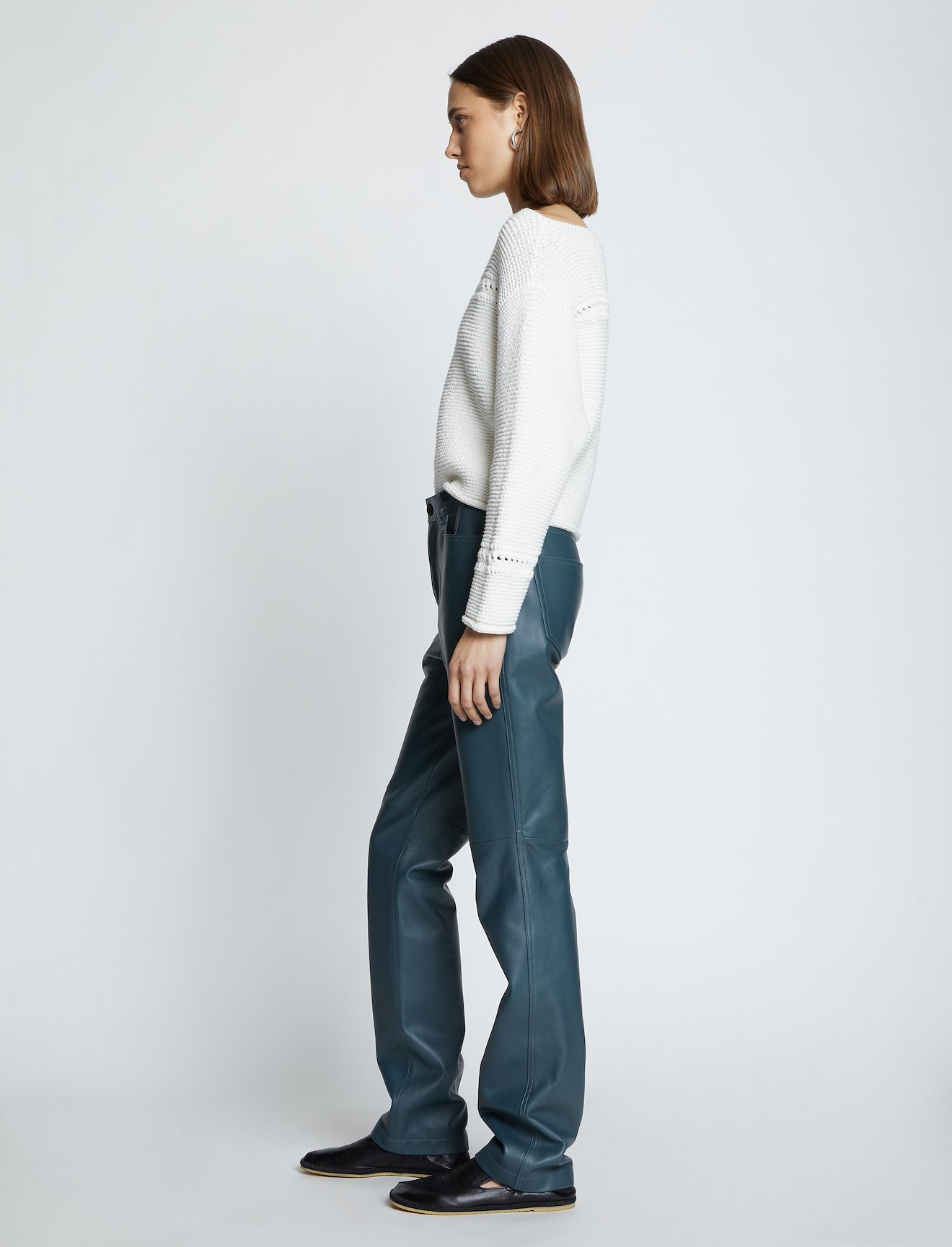 Cotton Boatneck Sweater #2