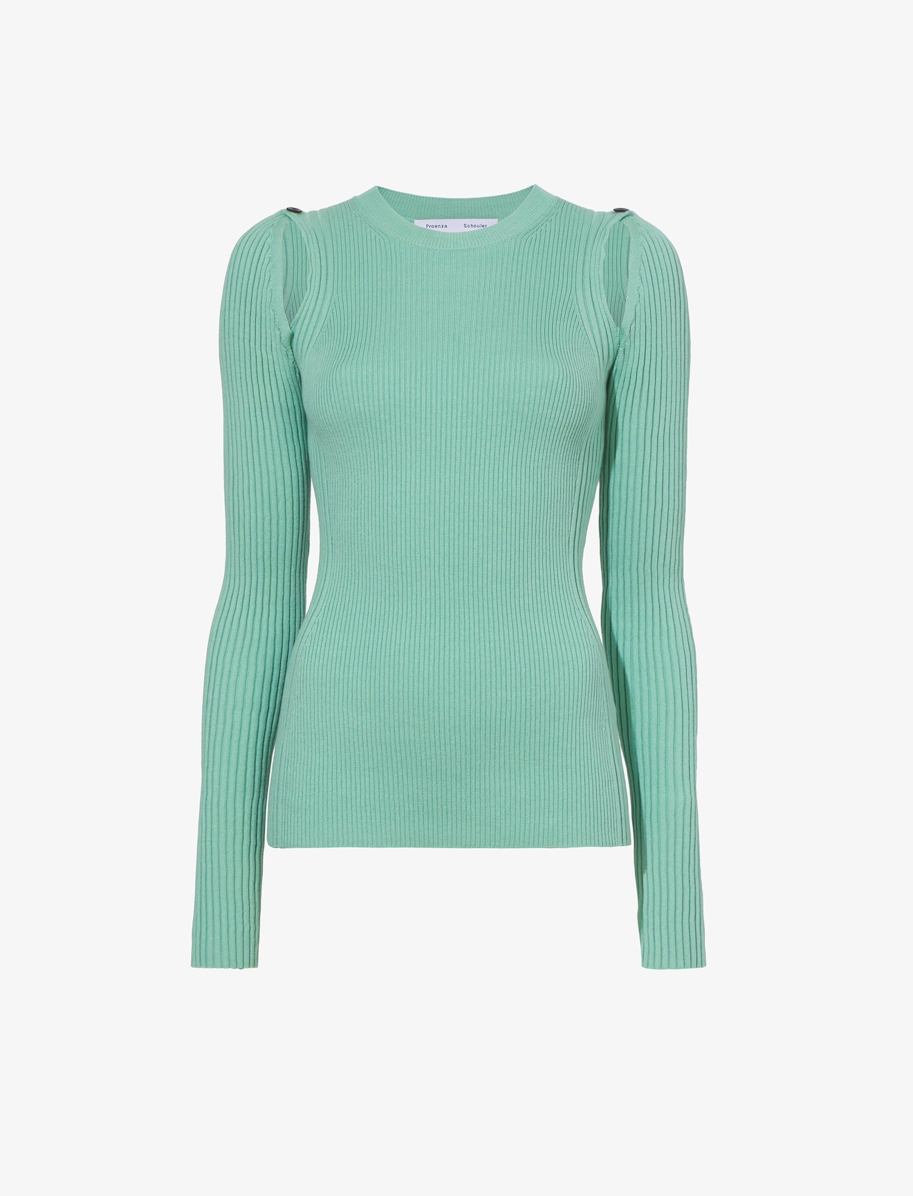Cotton Cashmere Long Sleeve Sweater #5