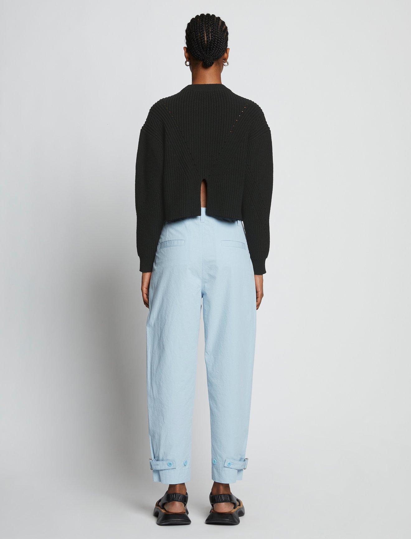 Cotton Cashmere Mockneck Sweater #3