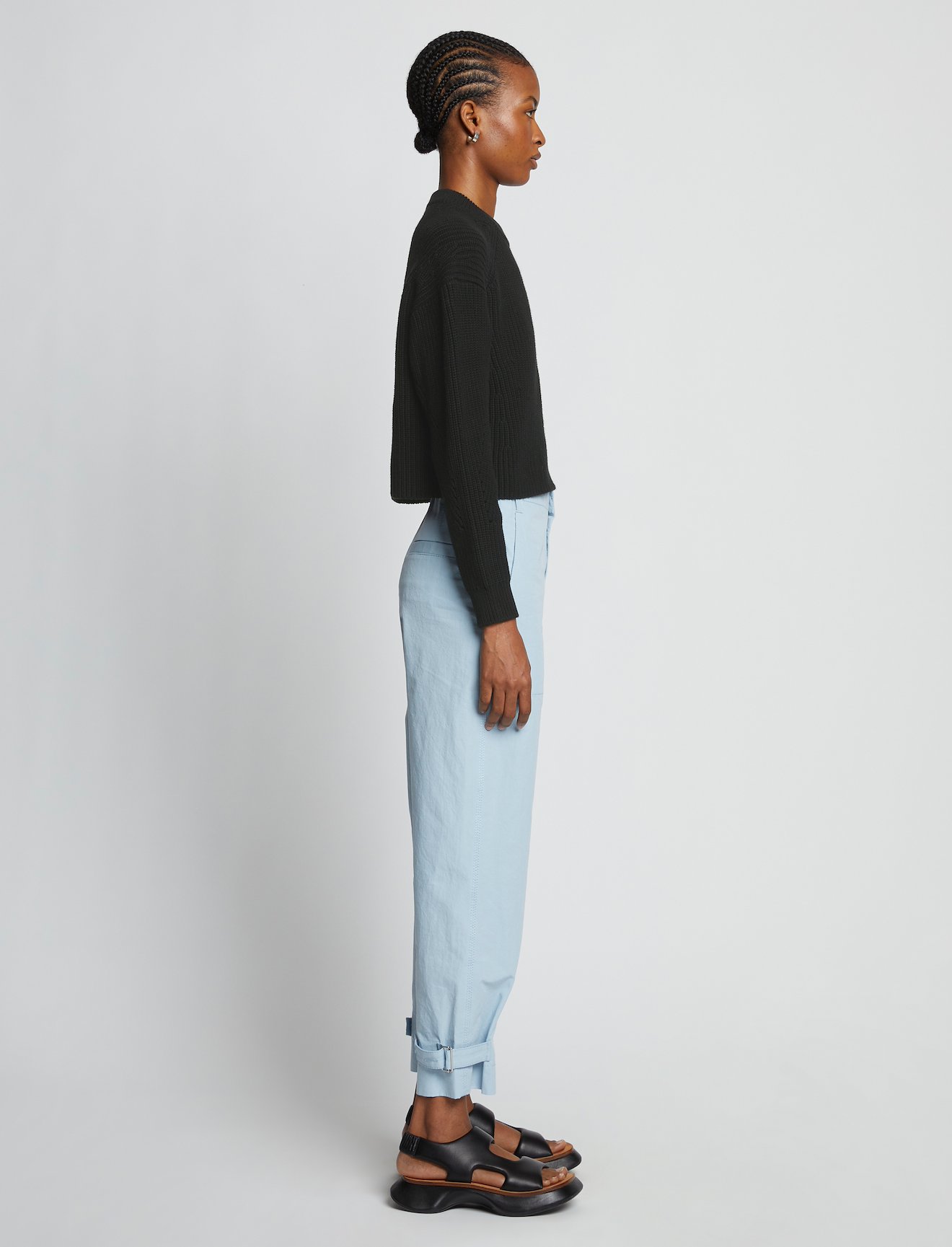 Cotton Cashmere Mockneck Sweater #2