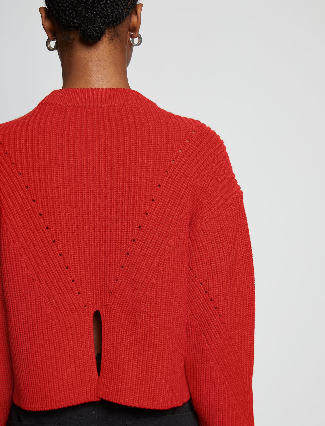 Cotton Cashmere Mockneck Sweater #4