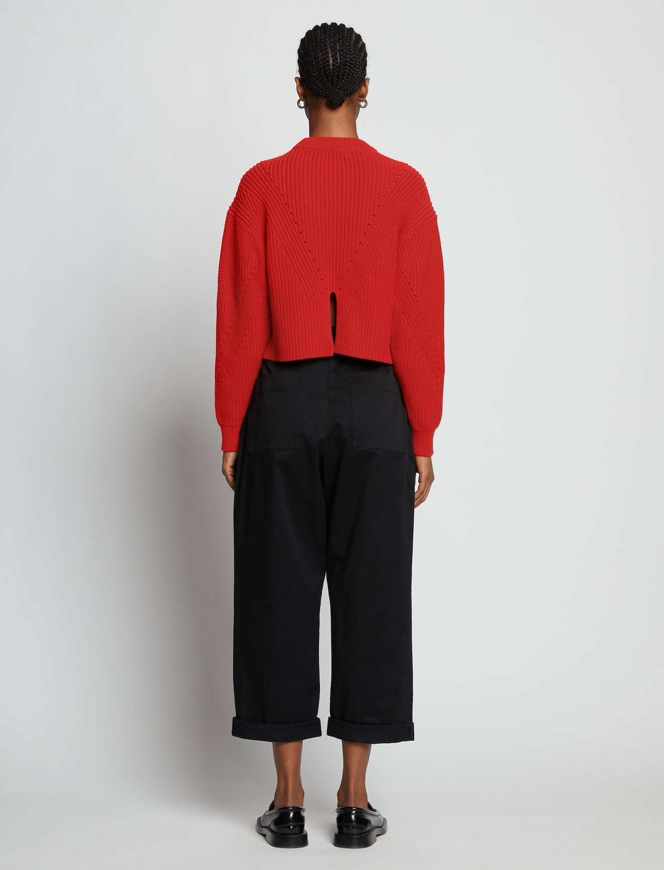 Cotton Cashmere Mockneck Sweater #3