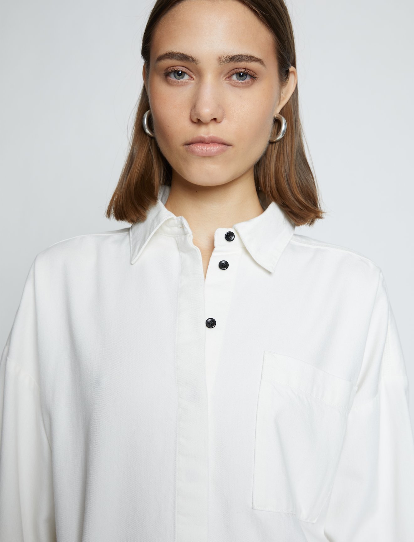 Cotton Chambray Shirt #4