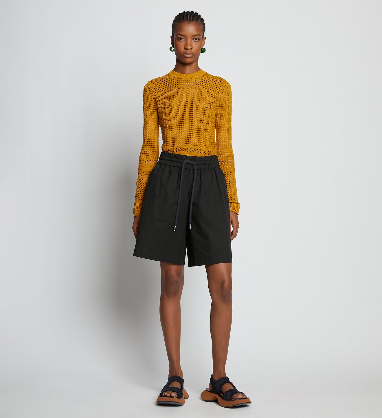Cotton Linen Shorts