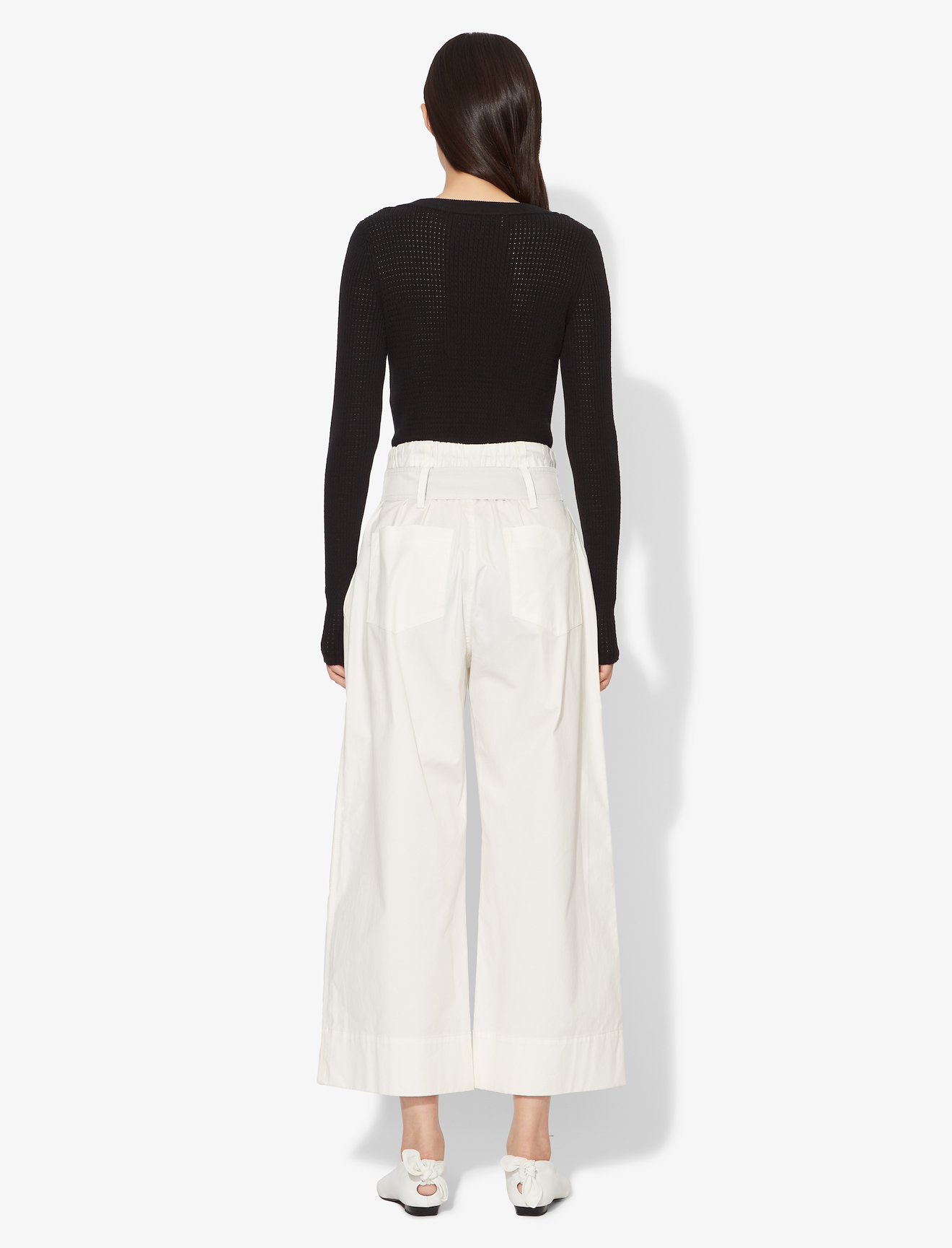 Cotton Paper Bag Pants #2