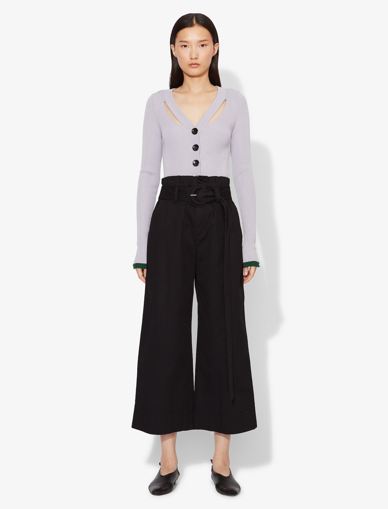Cotton Paper Bag Pants #2