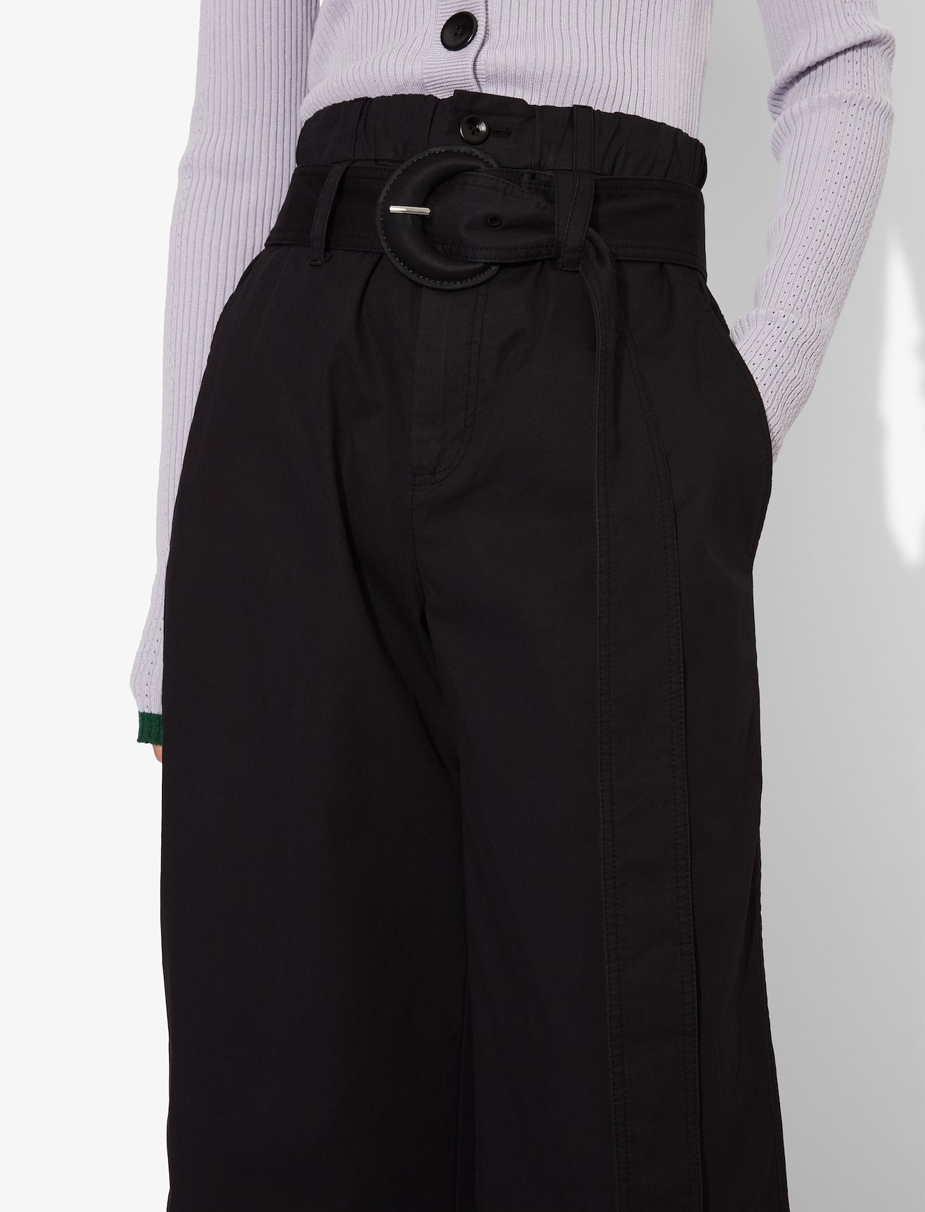 Cotton Paper Bag Pants #4