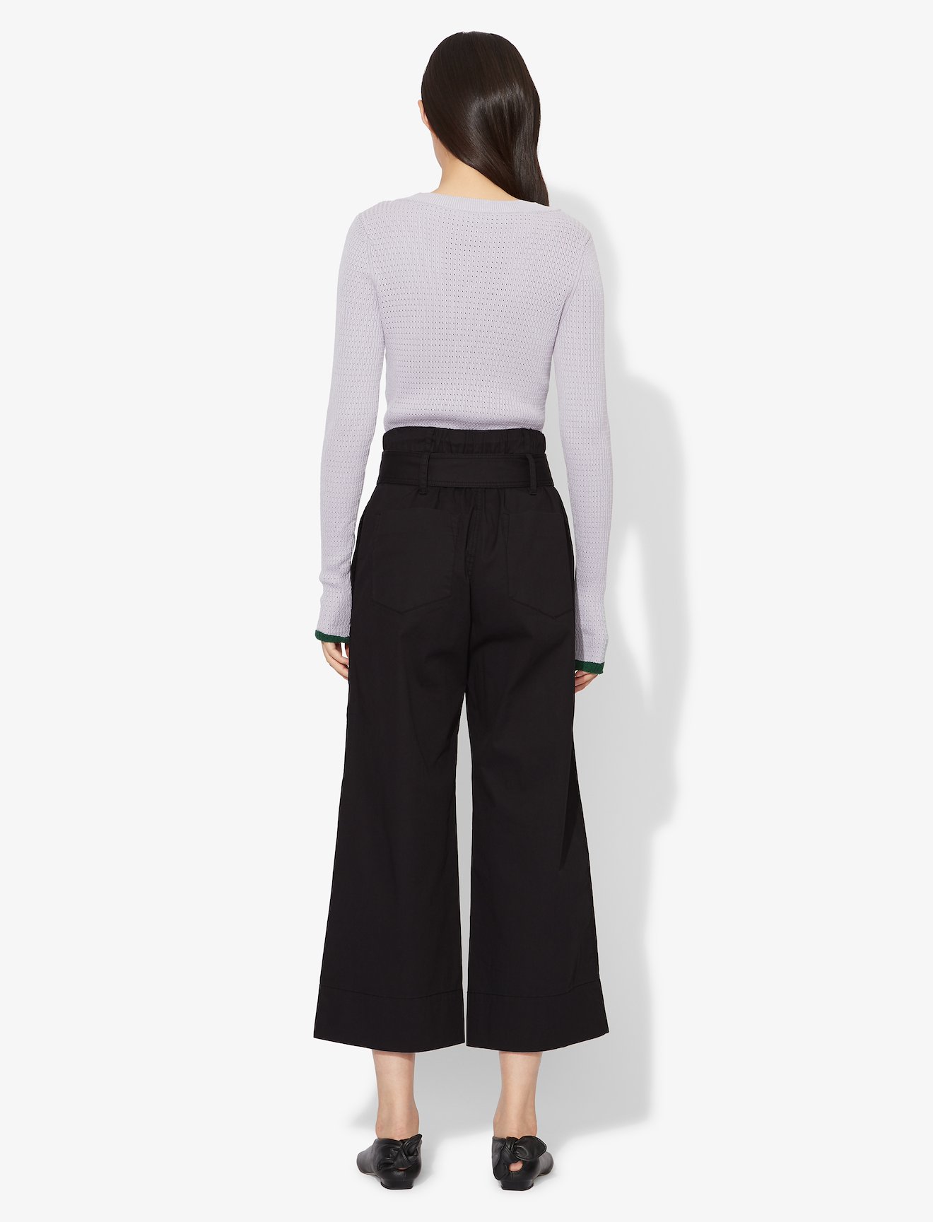 Cotton Paper Bag Pants #3
