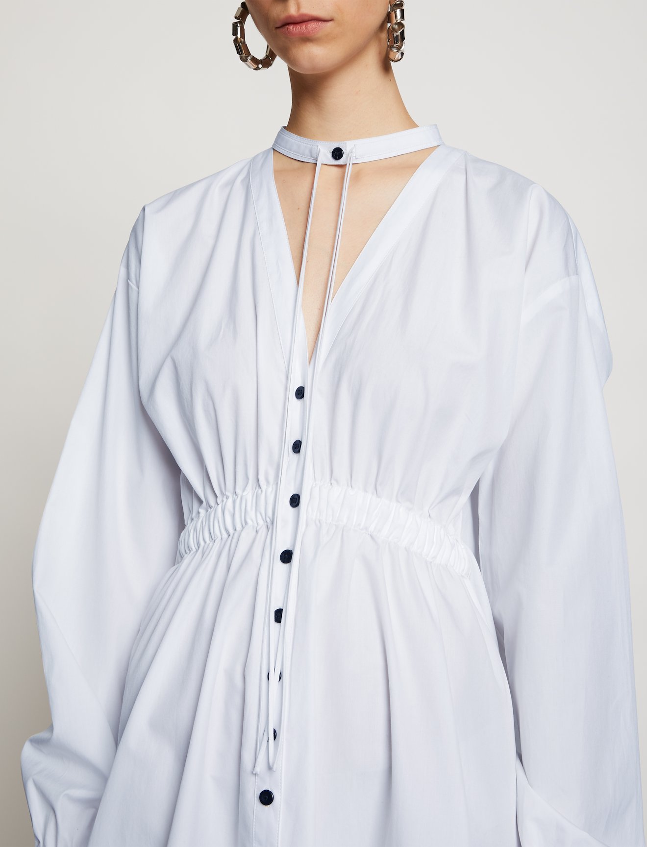 Cotton Poplin Shirt Dress #3