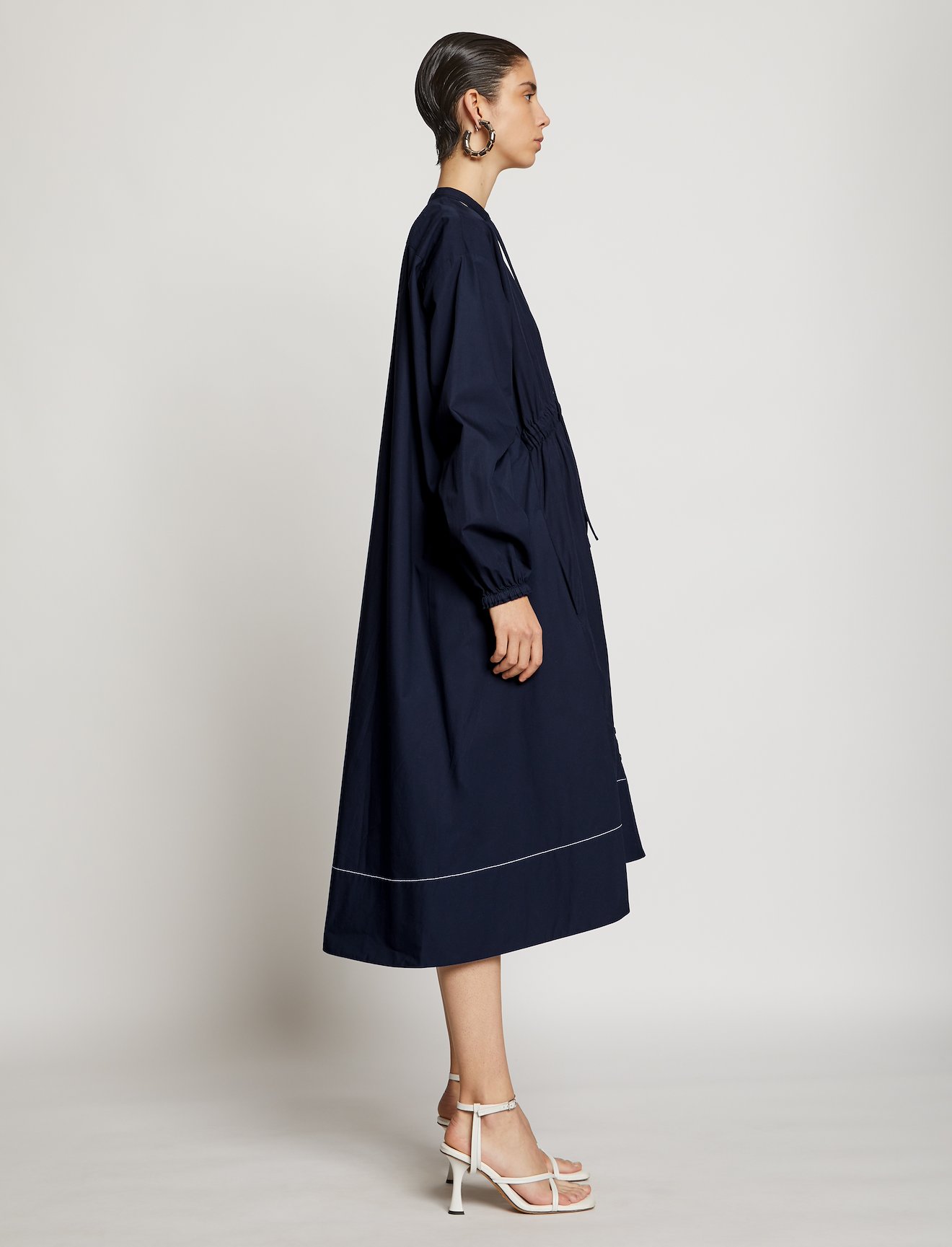 Cotton Poplin Shirt Dress #1