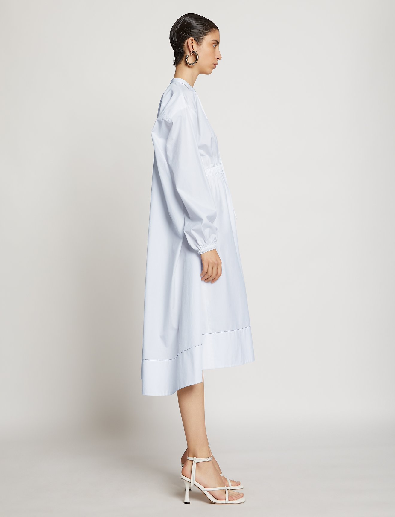 Cotton Shirting Shirt Dress #1