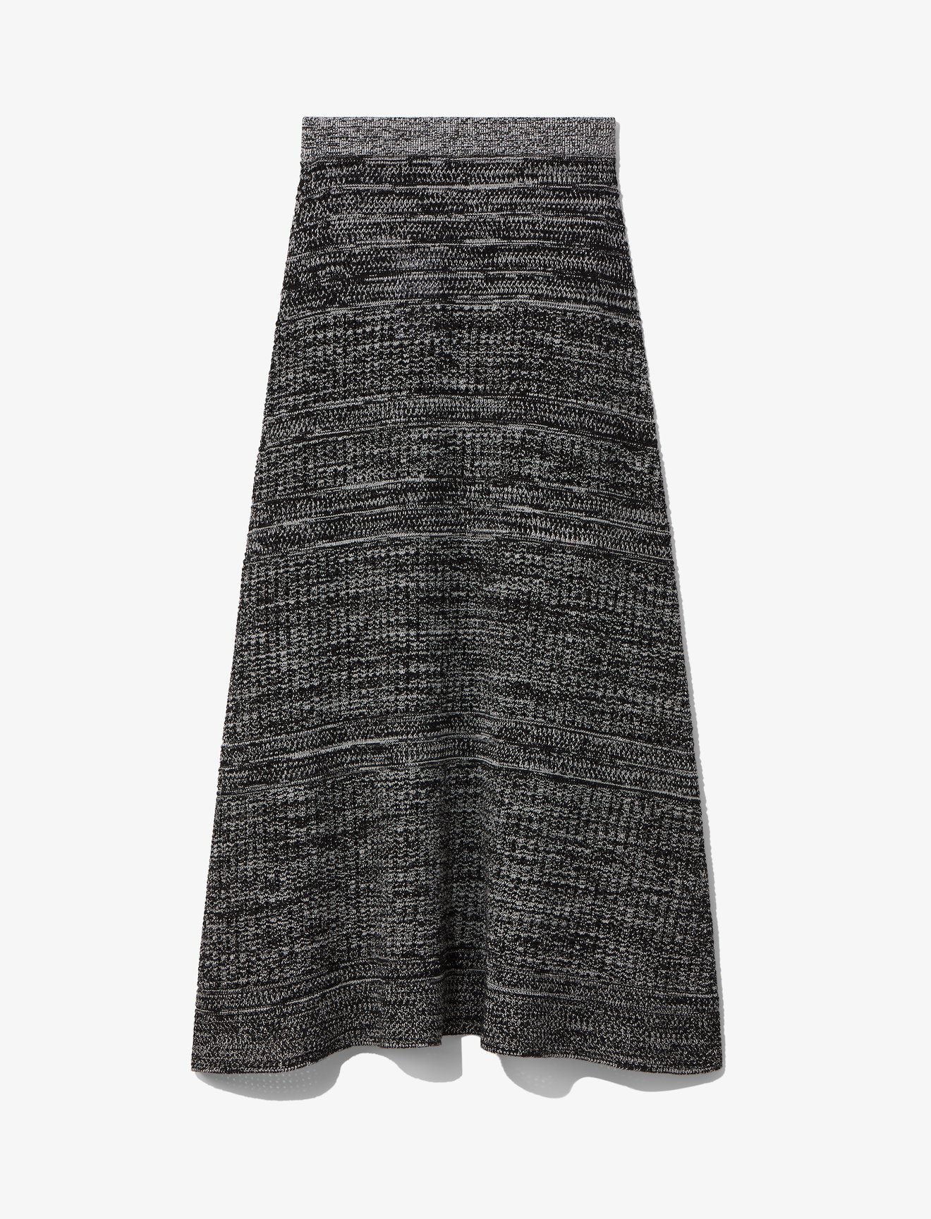 Cotton Silk Pique Knit Skirt #4