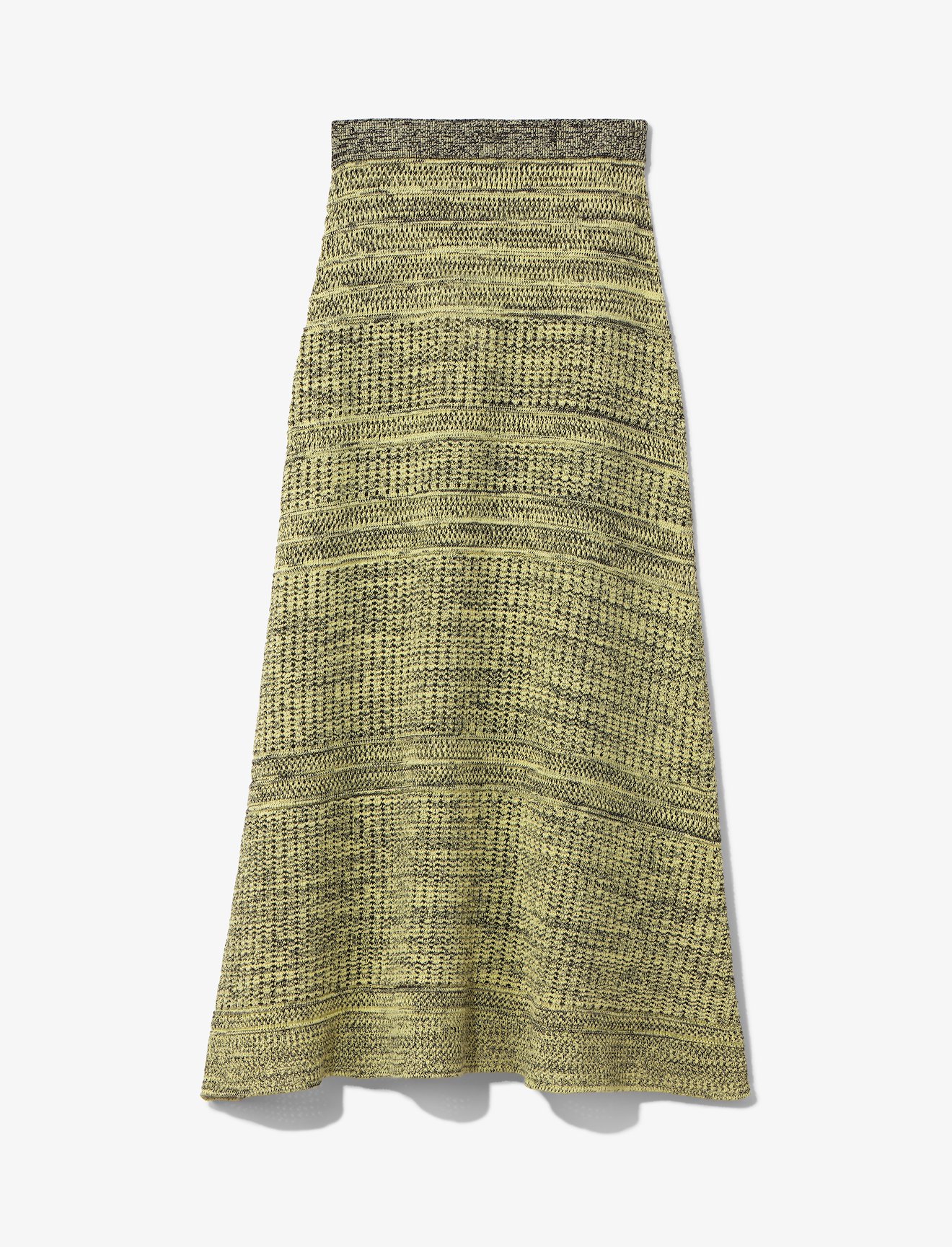 Cotton Silk Pique Knit Skirt #4