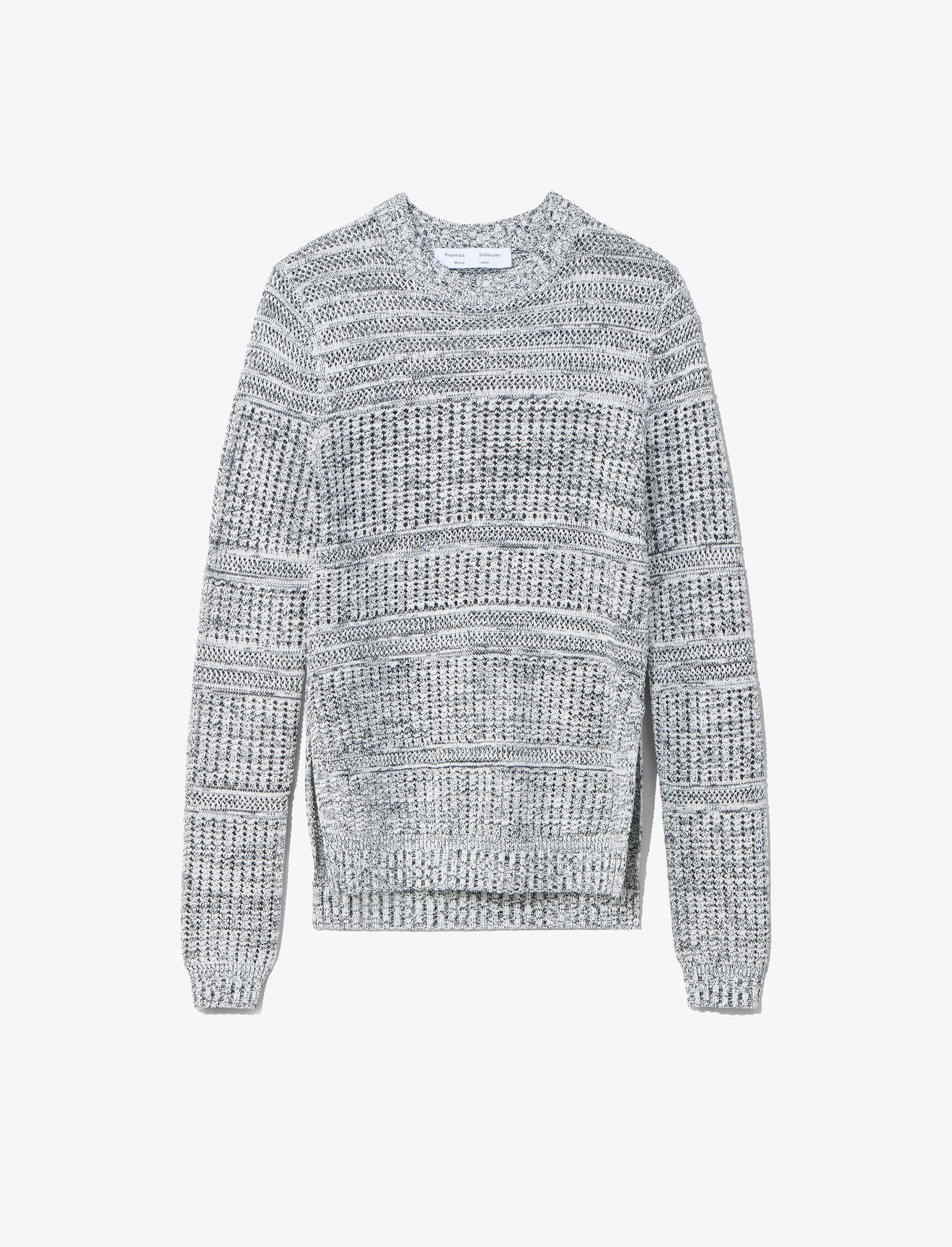 Cotton Silk Pique Knit Top #5