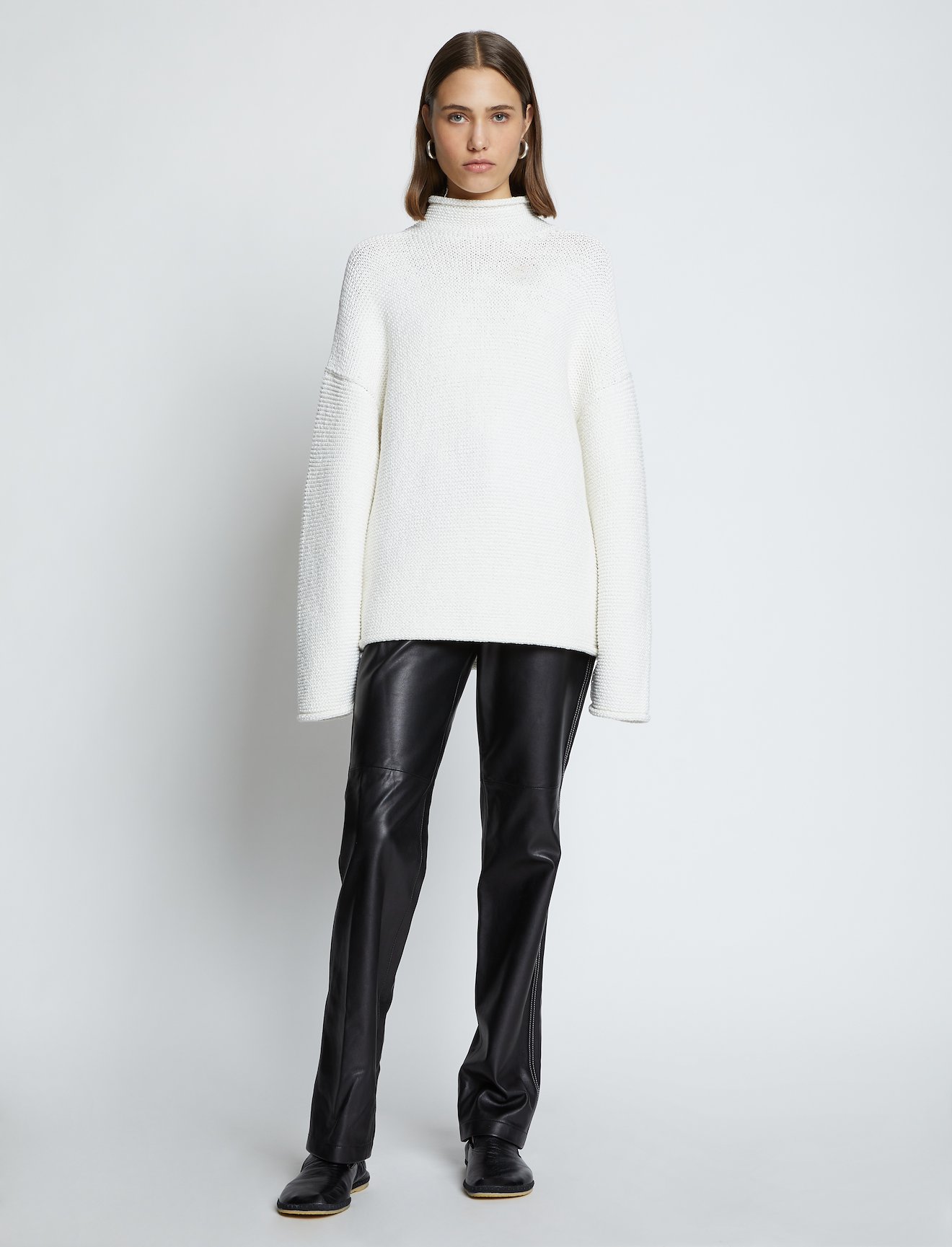 Cotton Turtleneck Sweater #1