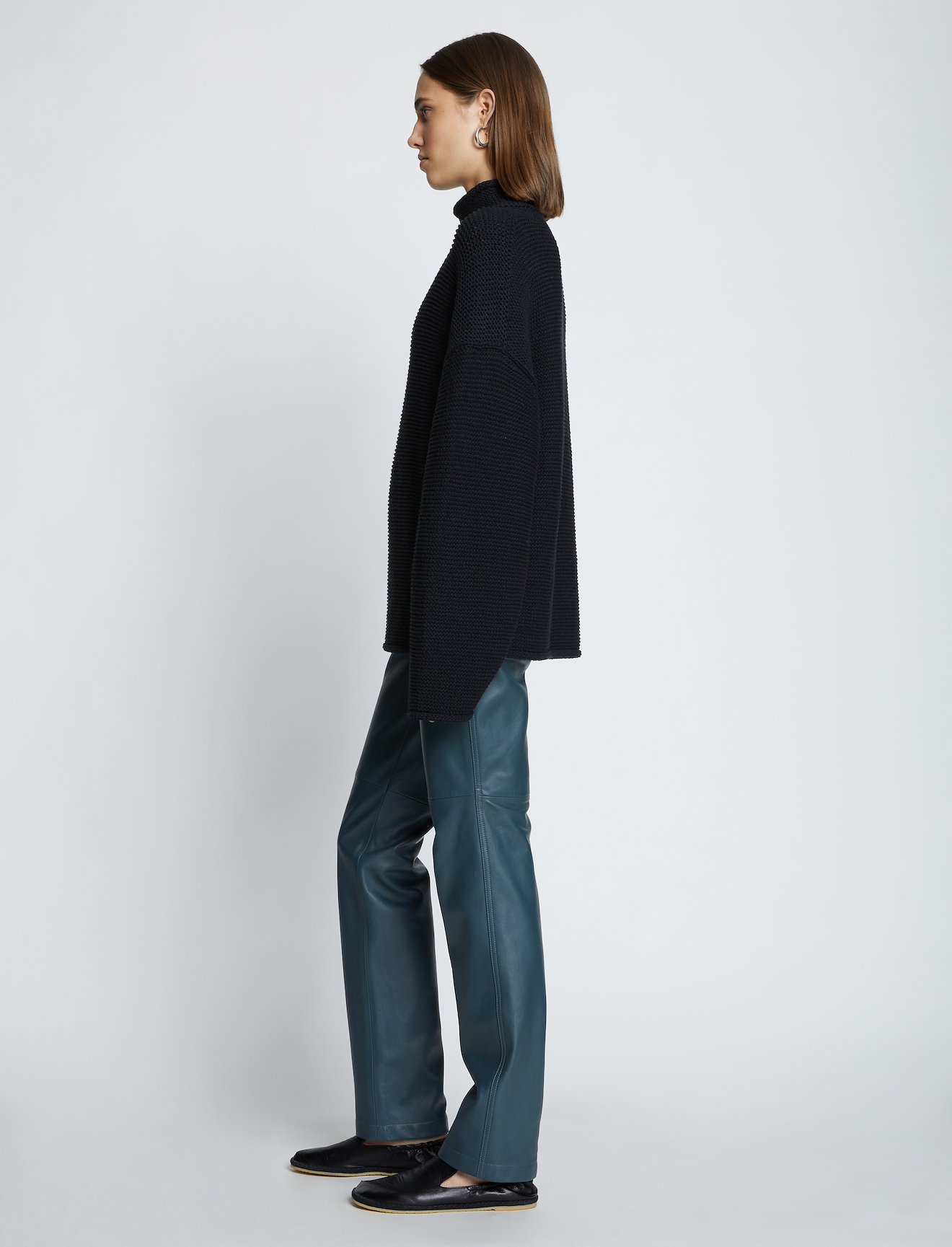 Cotton Turtleneck Sweater #2