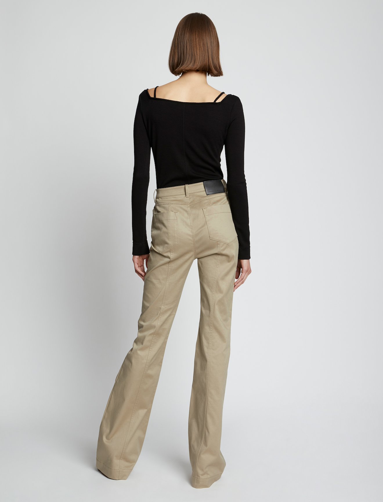 Cotton Twill Full Leg Pants #2