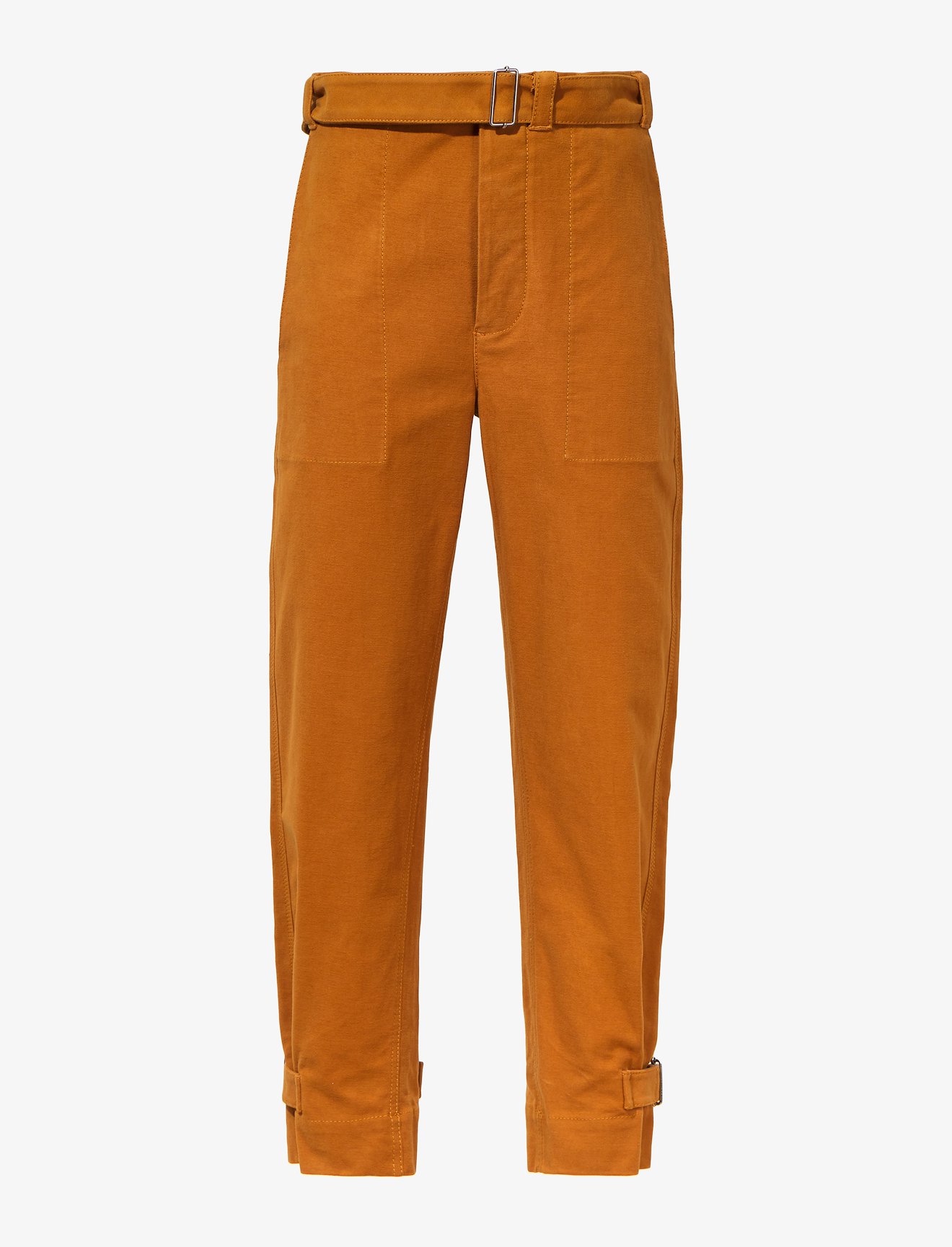 Cotton Twill Tapered Pants #4