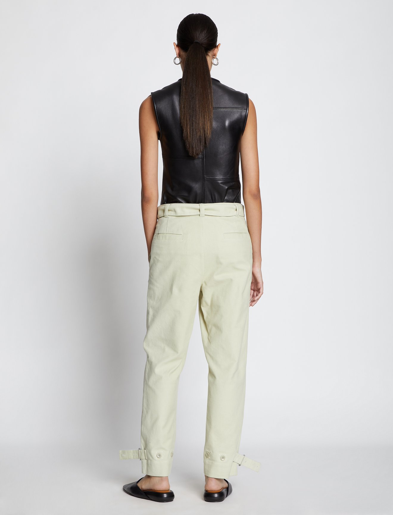 Cotton Twill Tapered Pants #2