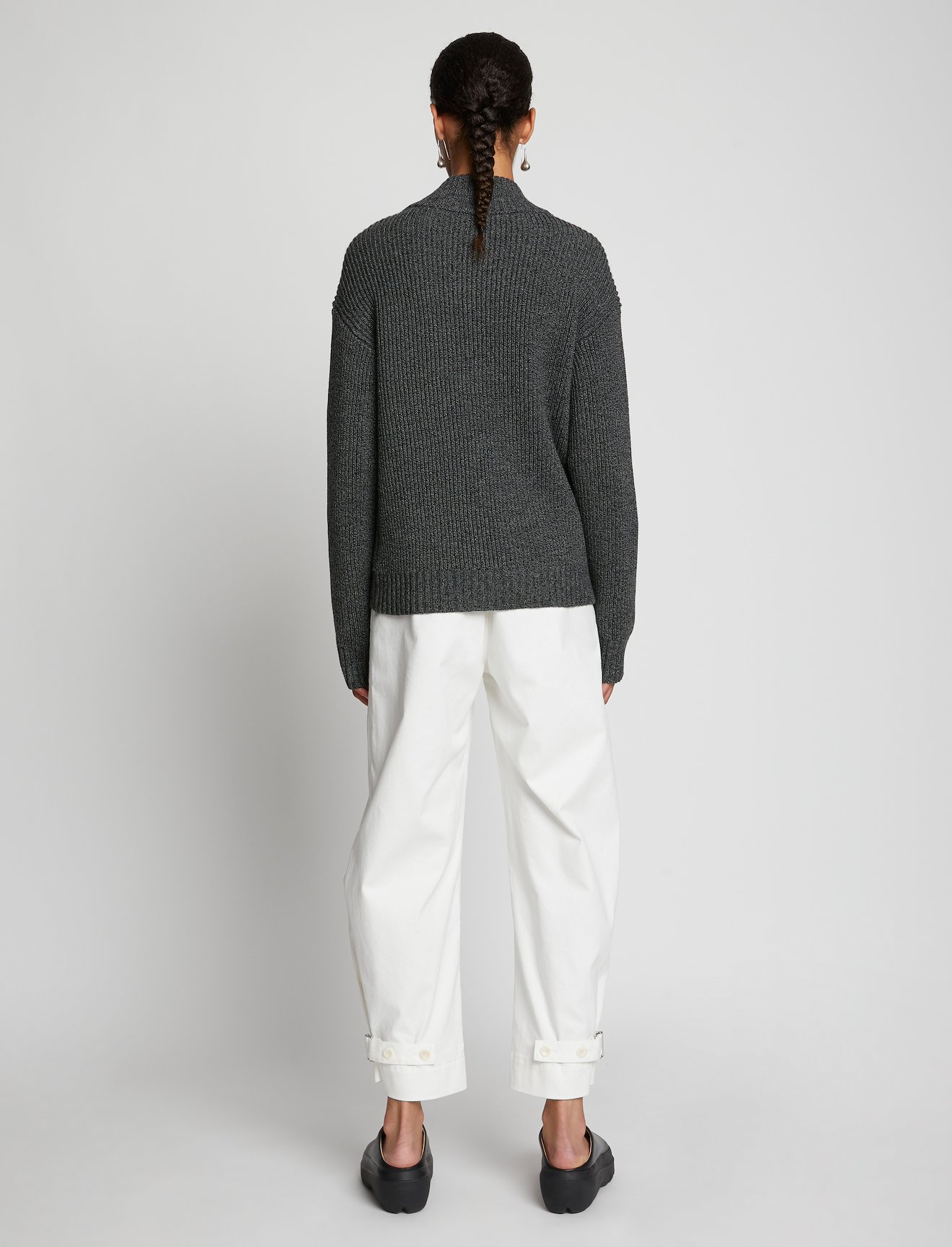Cotton Twill Tapered Pants #2