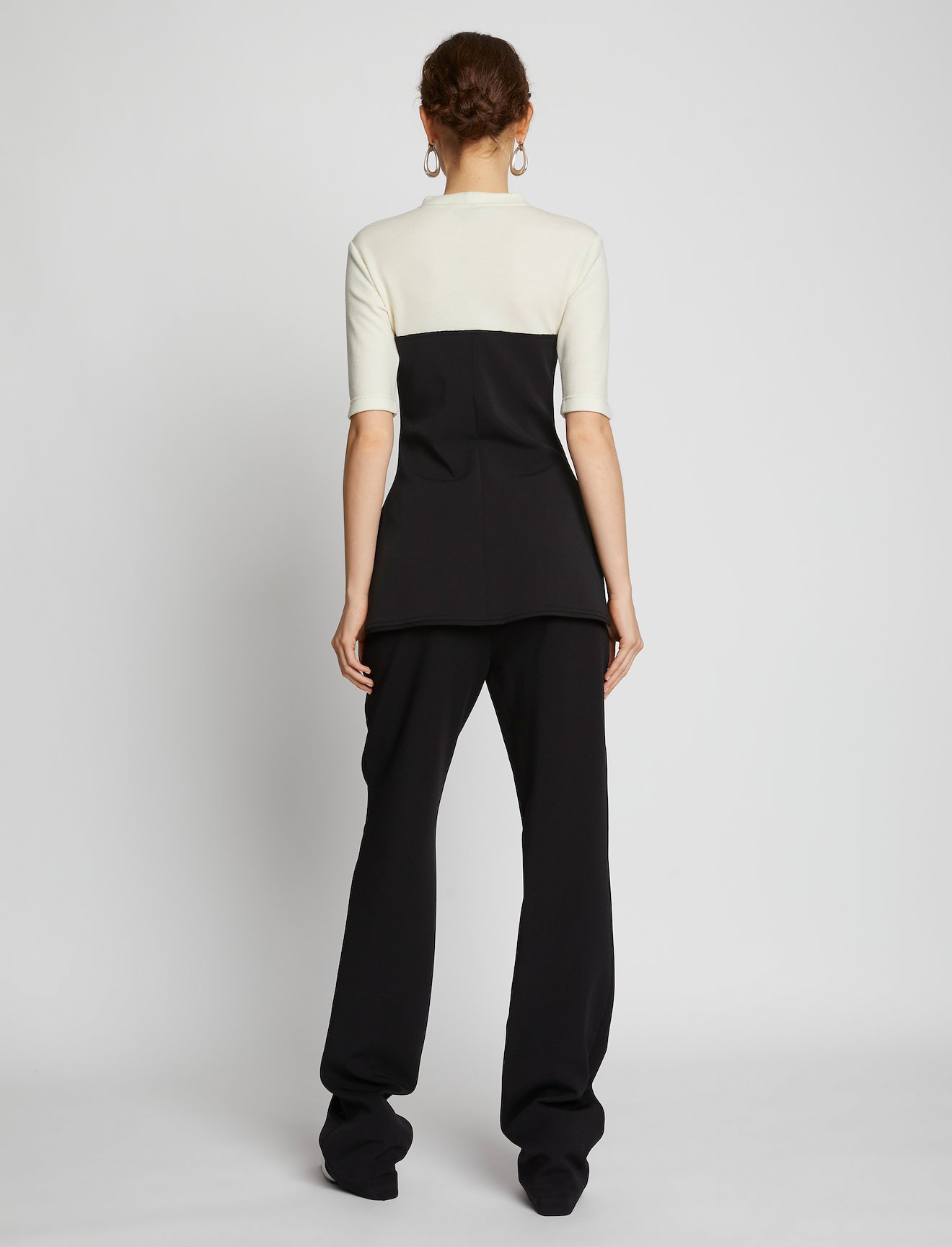 Crepe Bi-Color Top #3