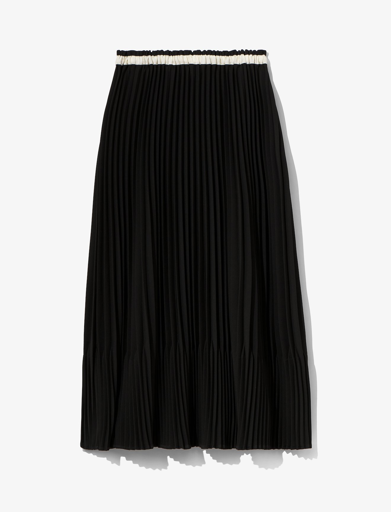 Crepe Pleated Skirt #4