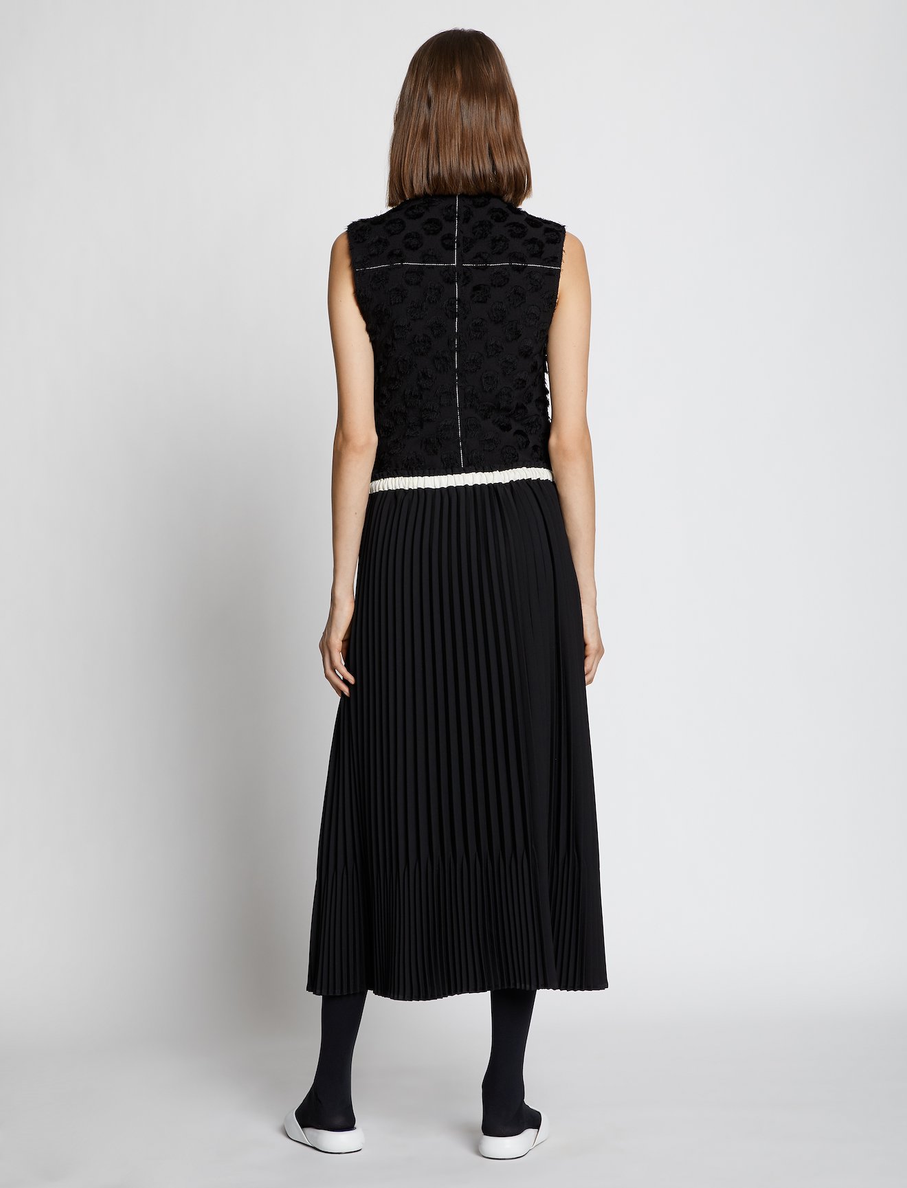 Crepe Pleated Skirt #2