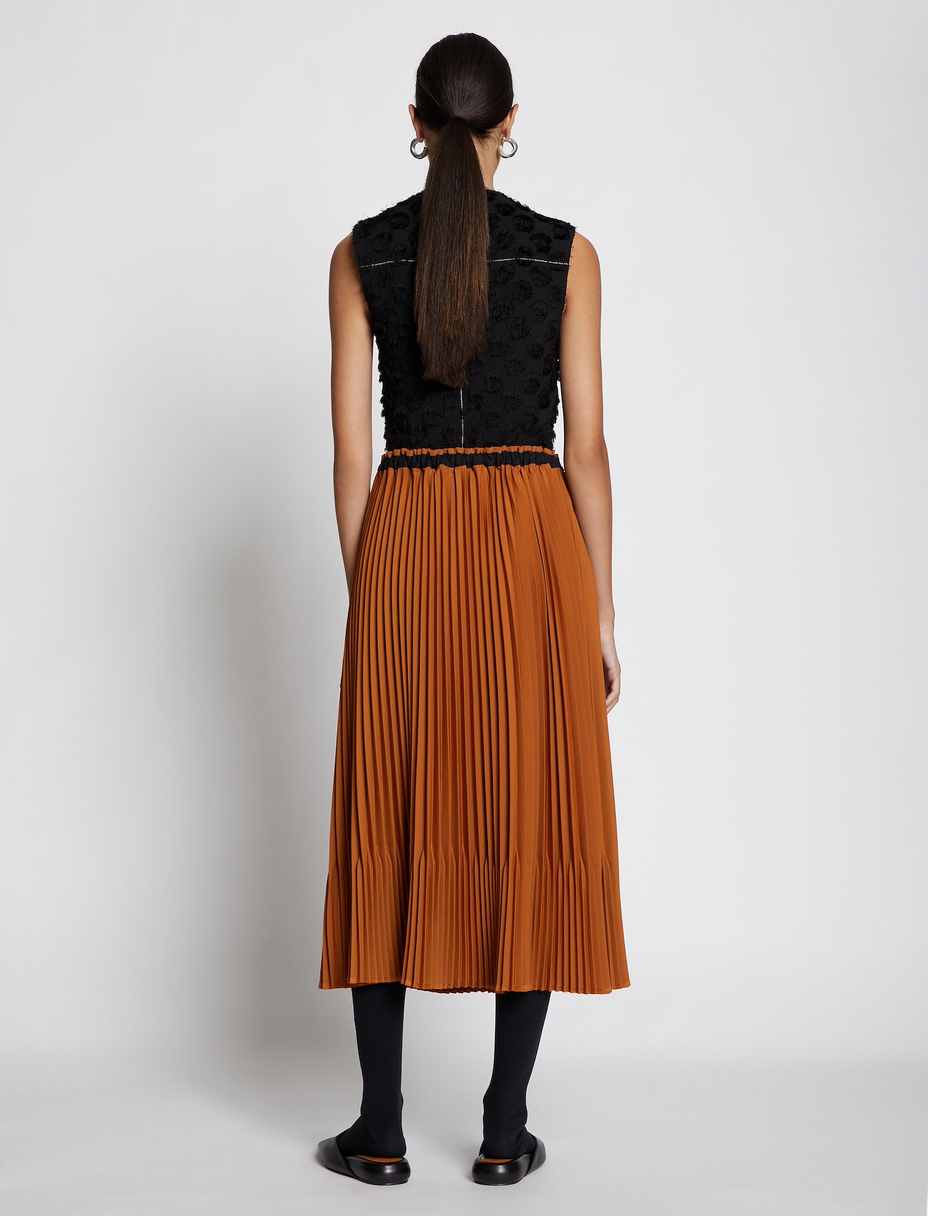 Crepe Pleated Skirt #2