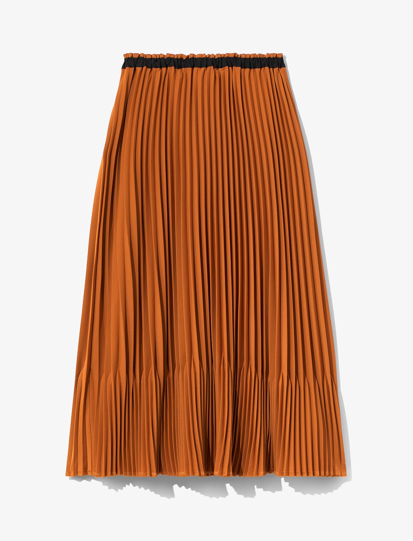 Crepe Pleated Skirt #4