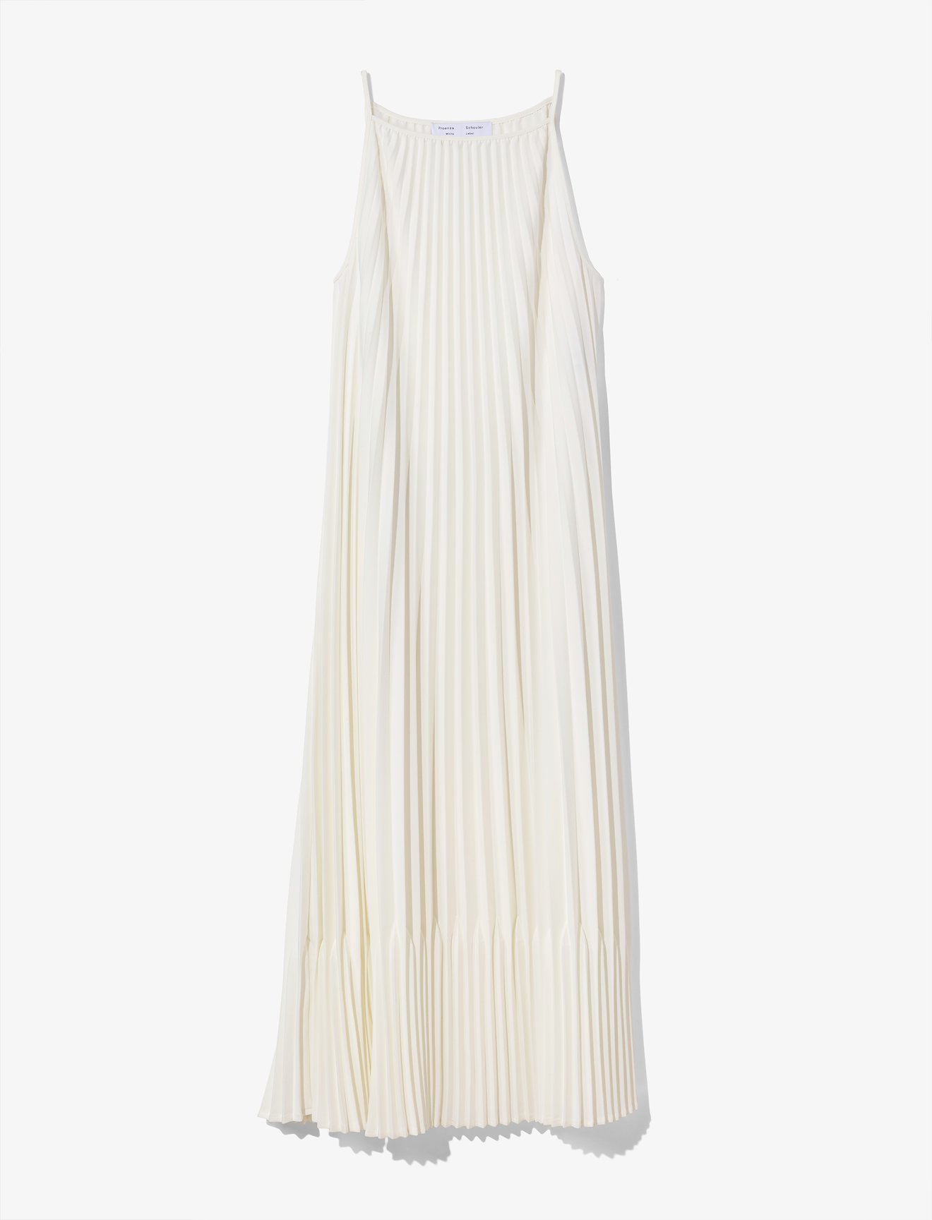 Crepe Pleated Slip Dress #4