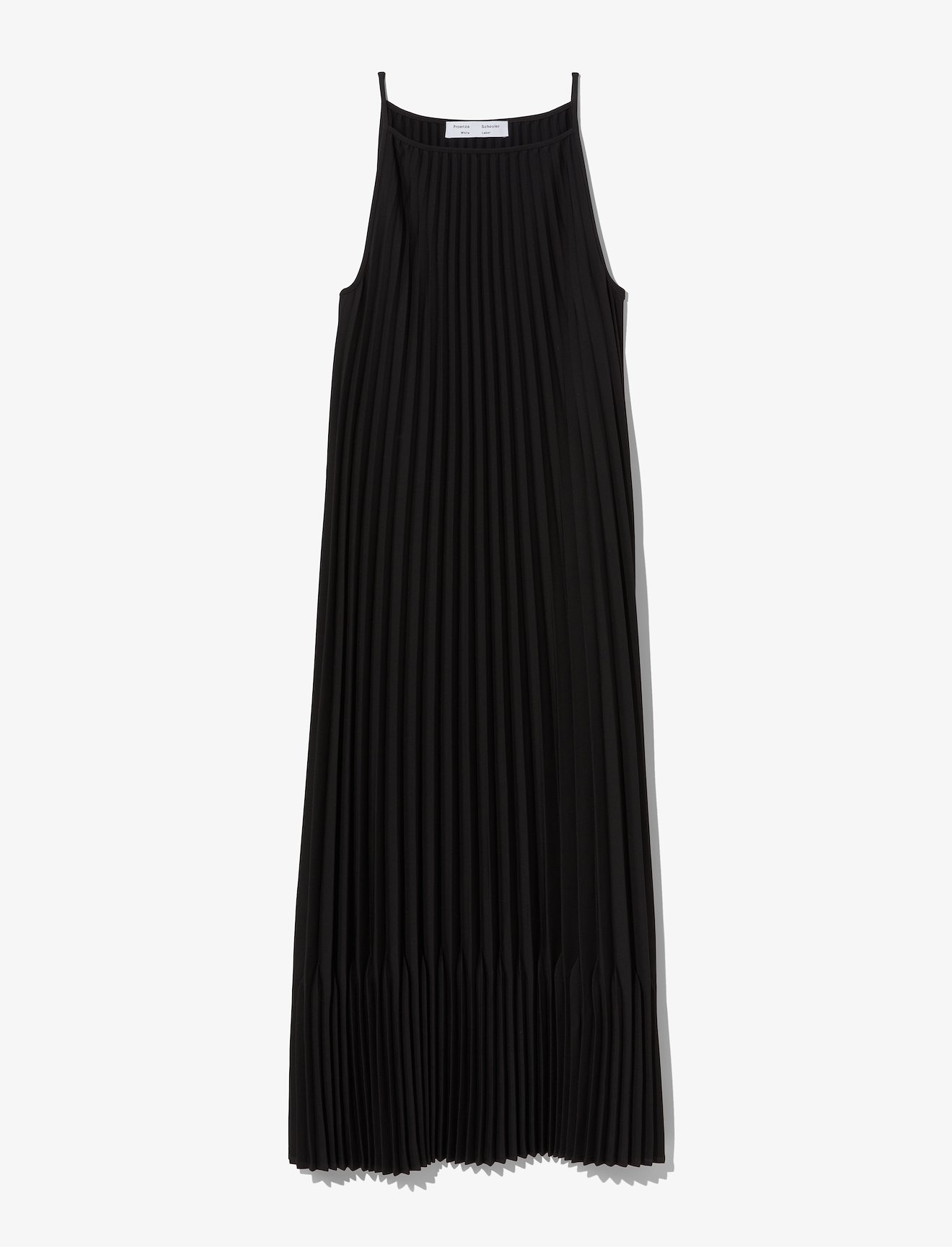 Crepe Pleated Slip Dress #4