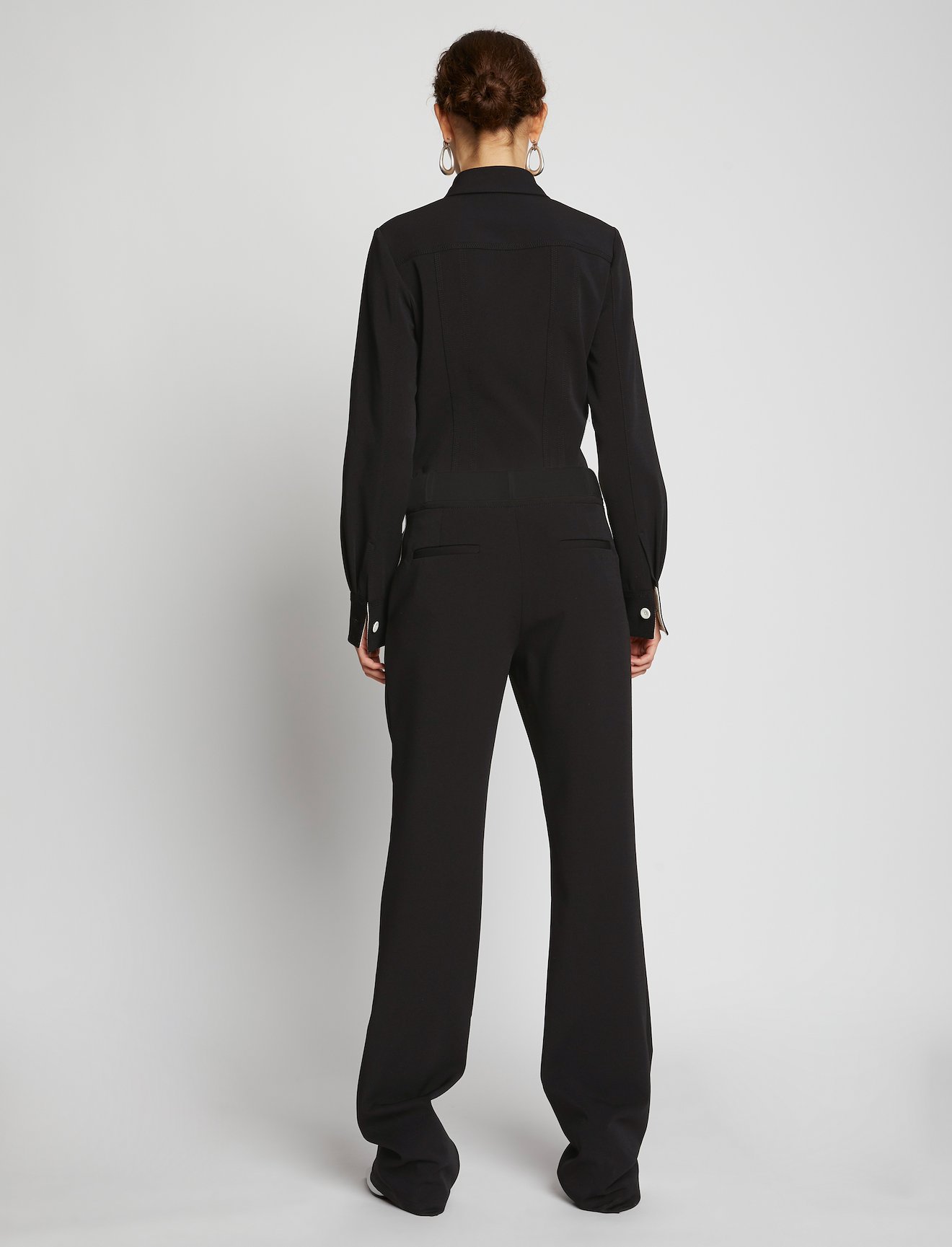 Crepe Seamed Shirt #3