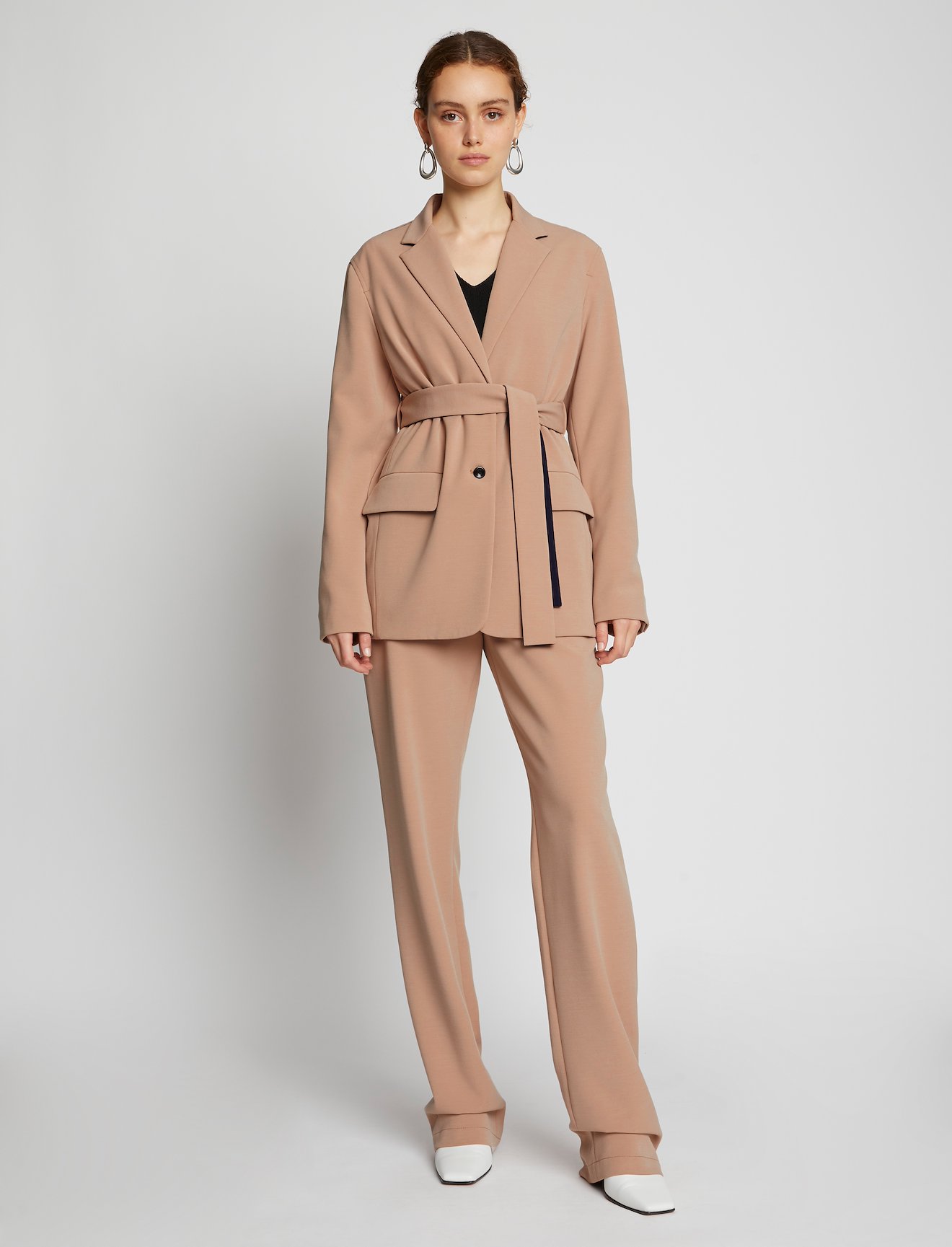 Crepe Suiting Blazer #1