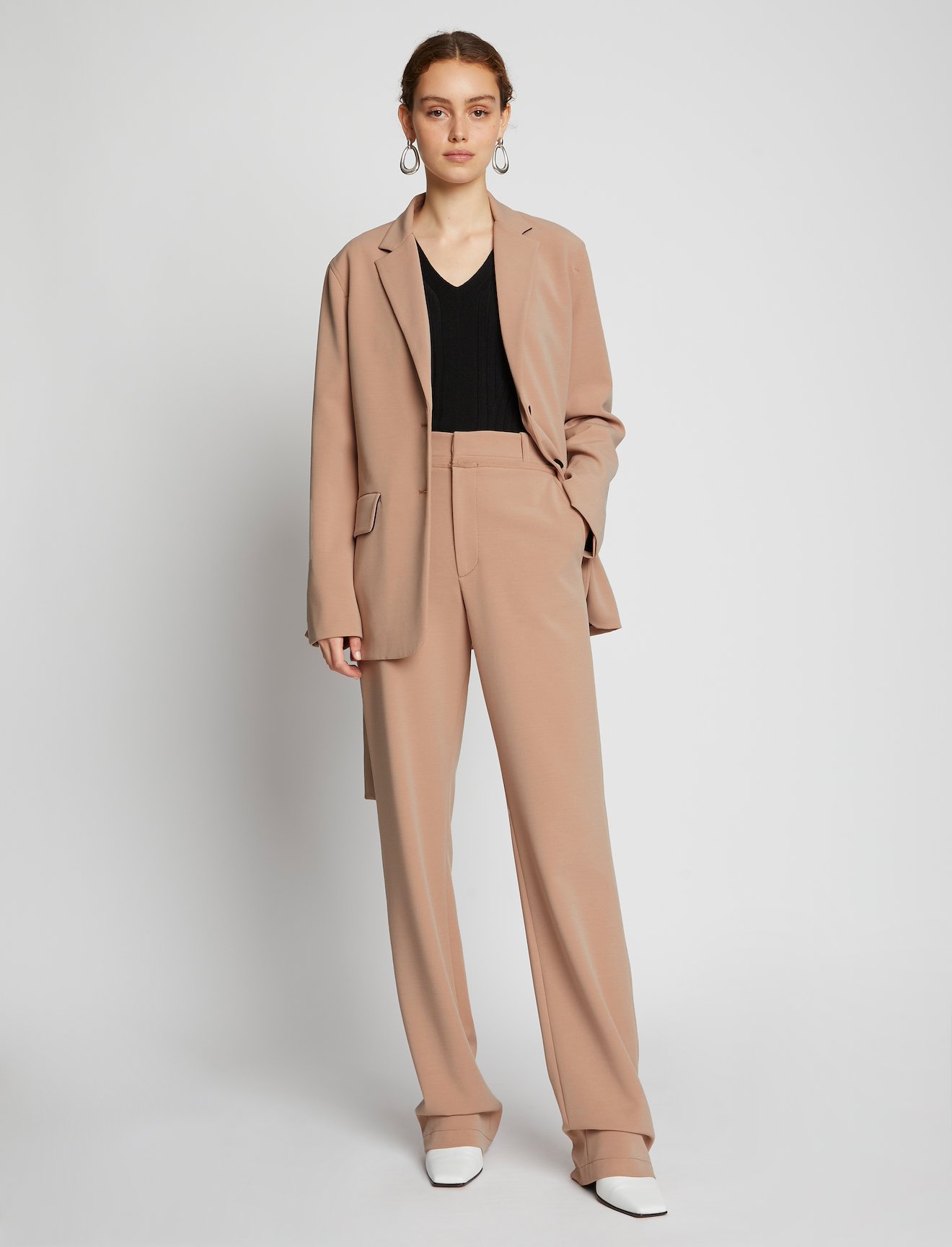 Crepe Suiting Blazer #6