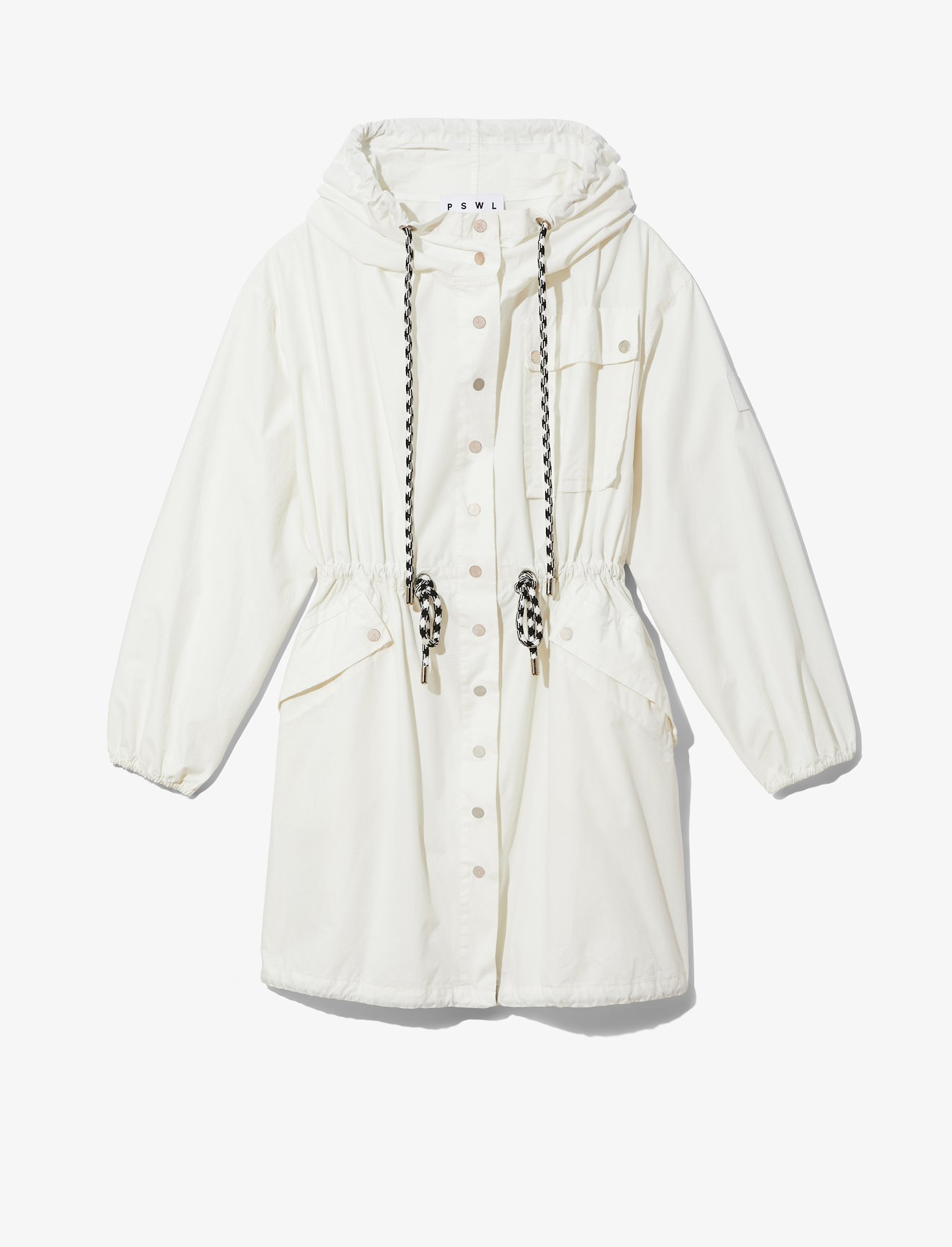 Crinkled Cotton Coat #4