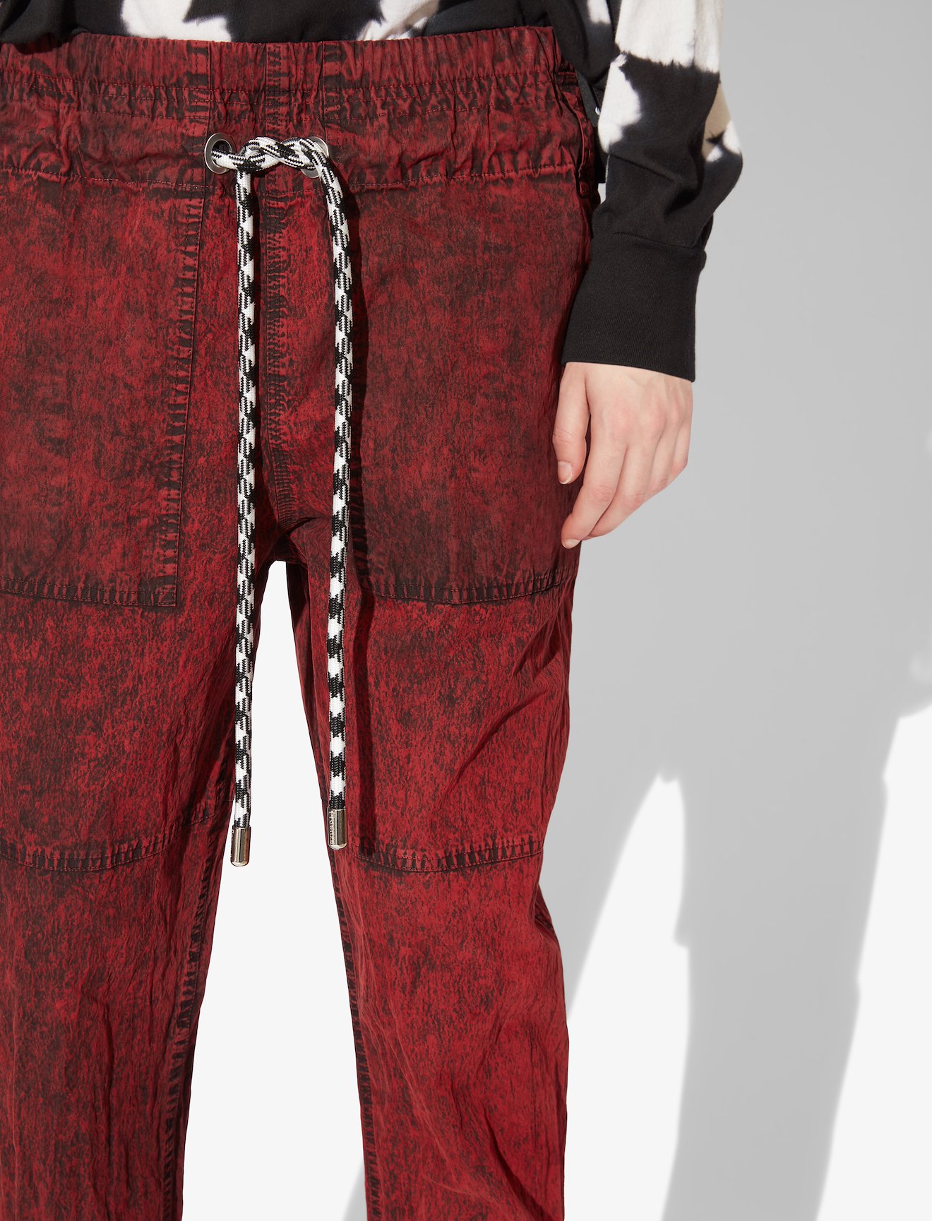 Crinkled Cotton Pants #3