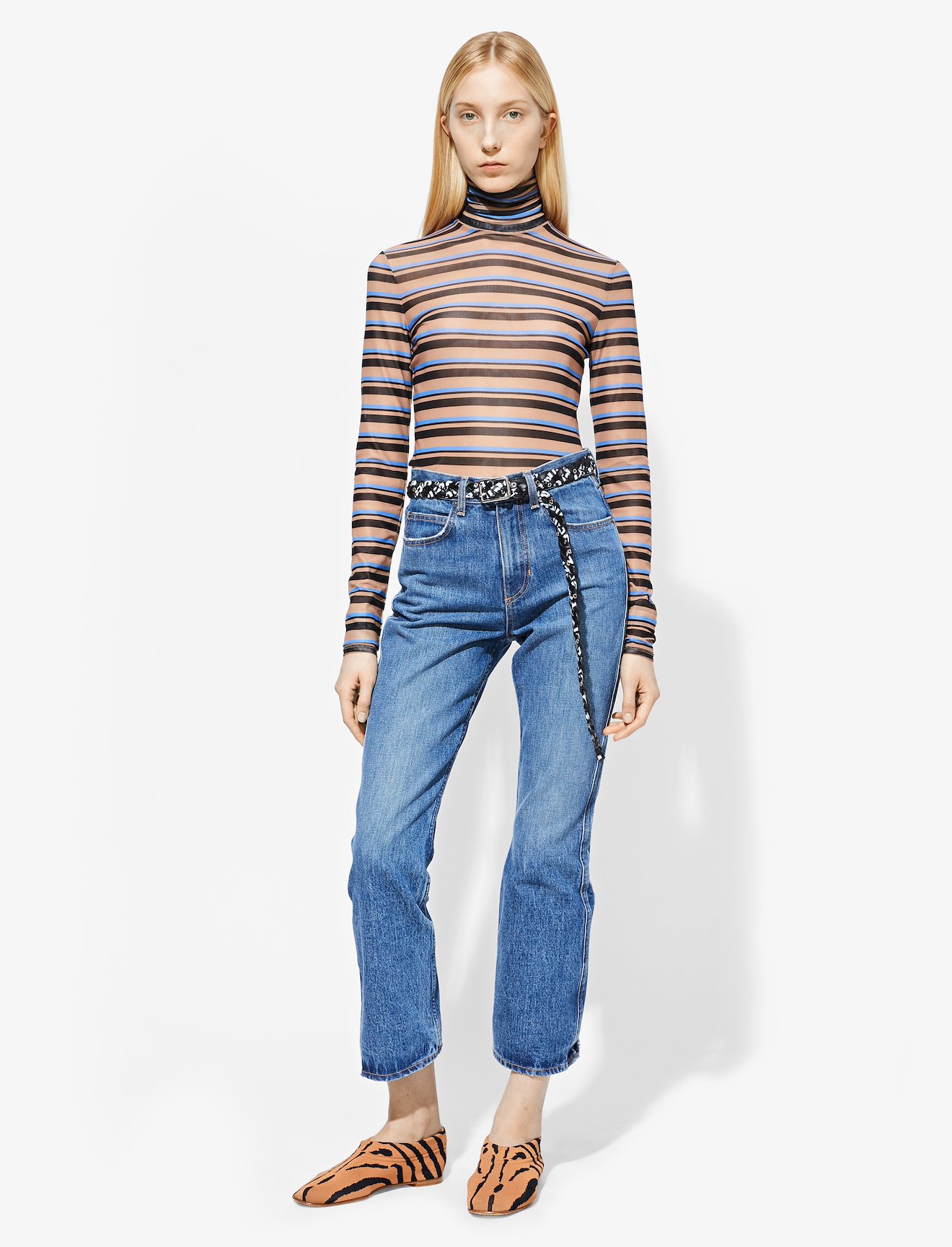 Cropped Flare Jeans #1