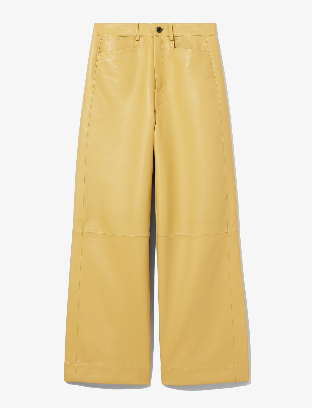 Cropped Leather Pants #4