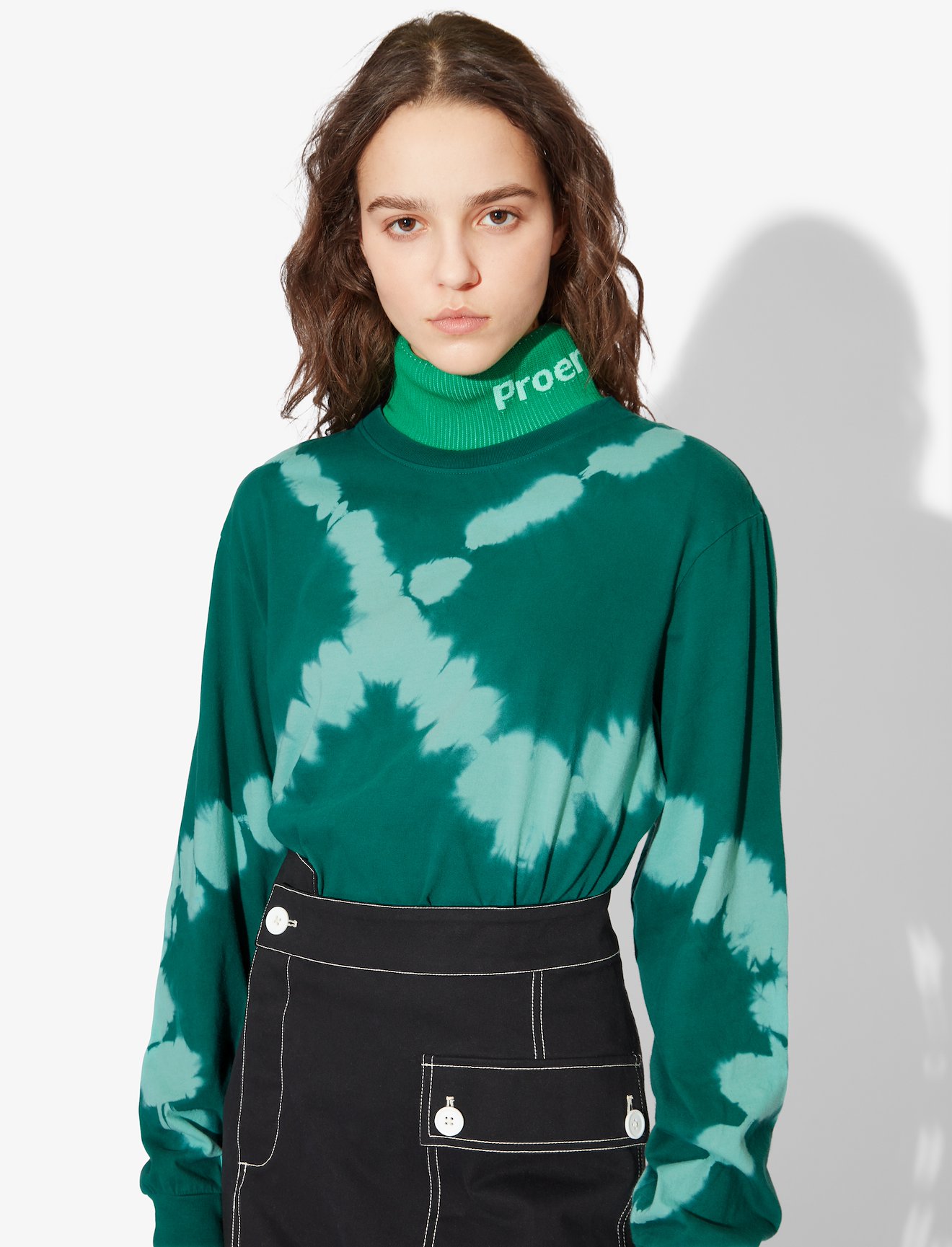 Diamond Tie Dye Long Sleeve T-Shirt #3