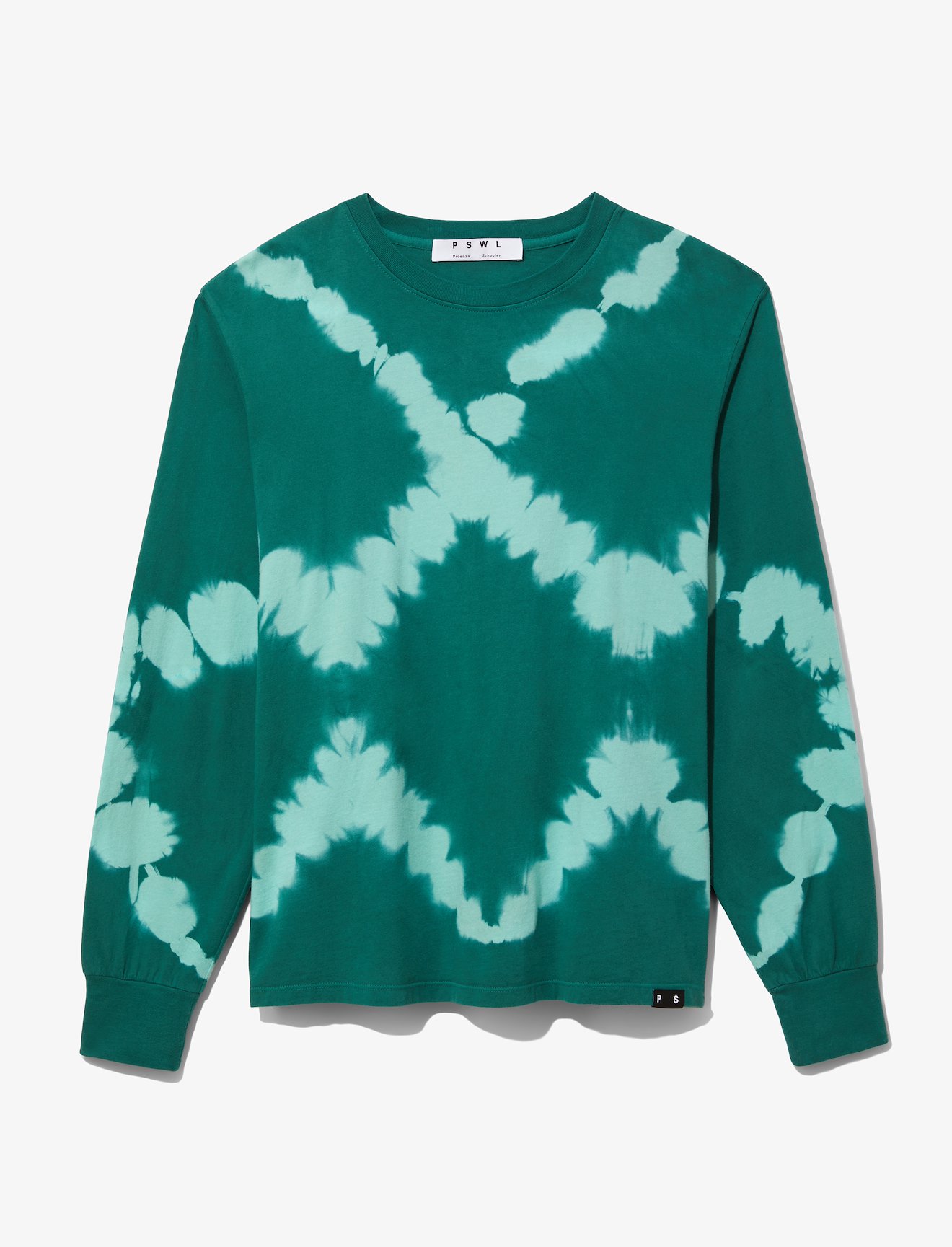 Diamond Tie Dye Long Sleeve T-Shirt #4
